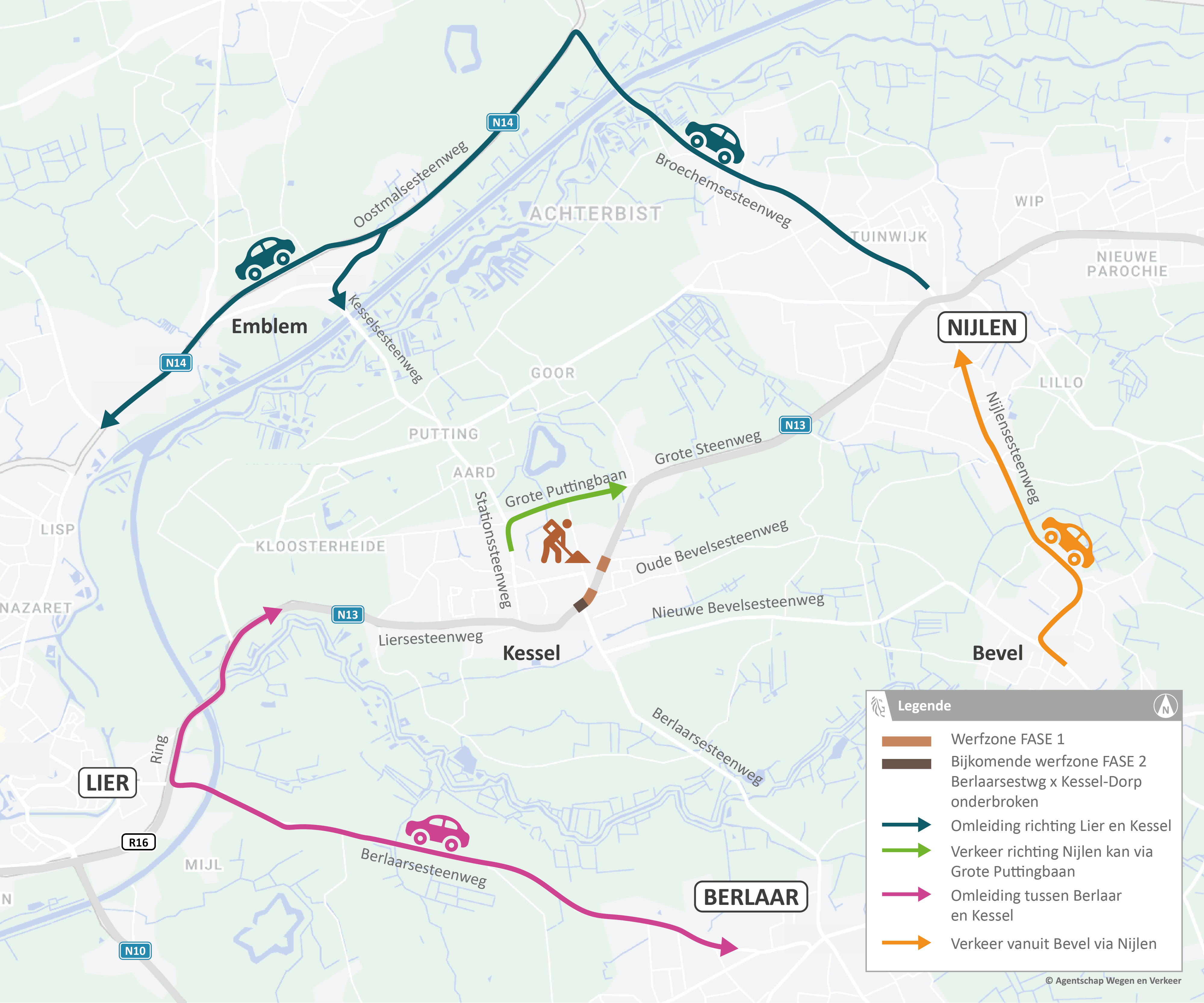 Omleiding bovenlokaal verkeer Omleiding bovenlokaal verkeer