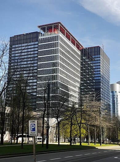 Marie-Elizabeth Belpairegebouw in Brussel Marie-Elizabeth Belpairegebouw in Brussel