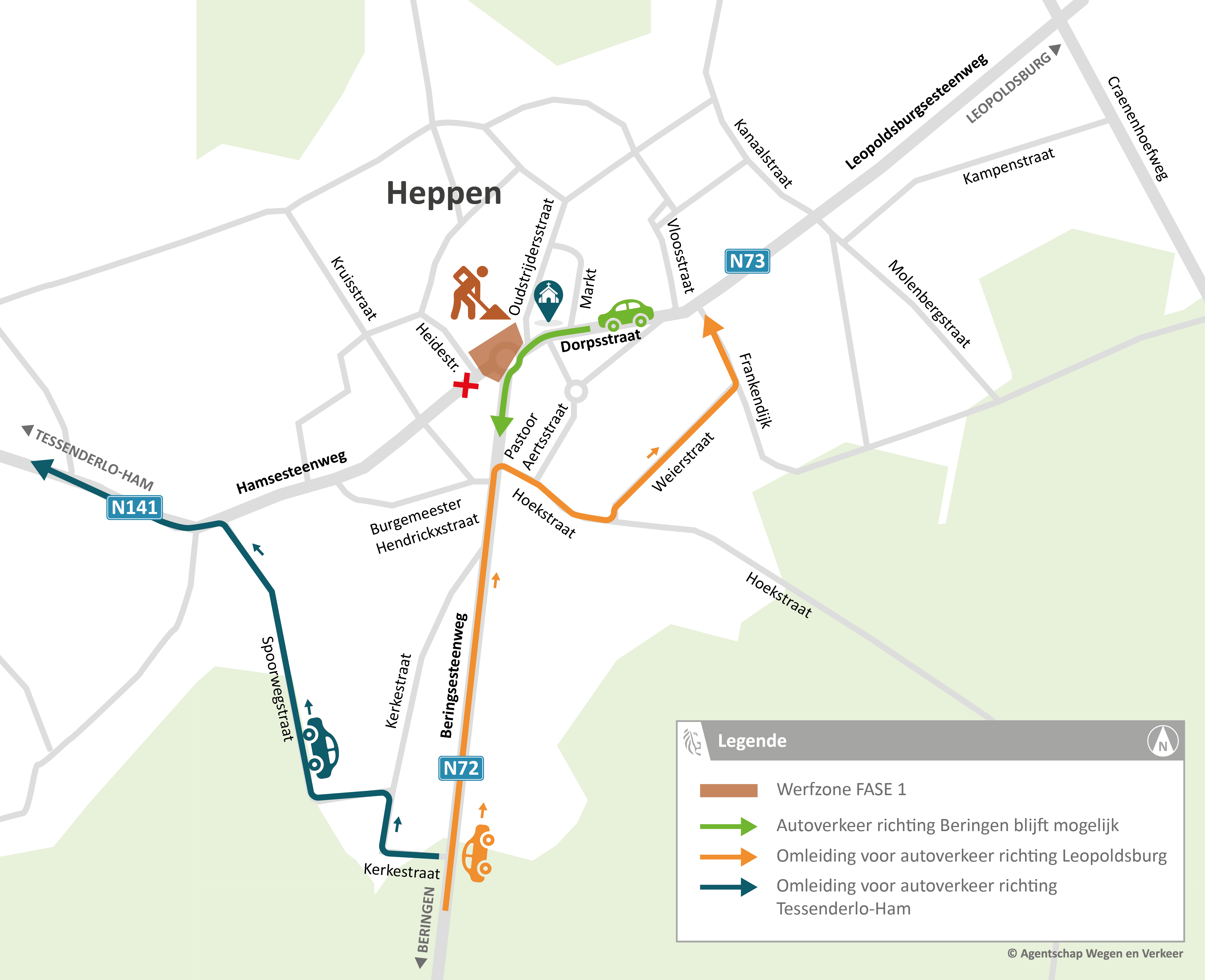 N72 Heppen - omleidingsplan_Fase 1 N72 Heppen - omleidingsplan_Fase 1