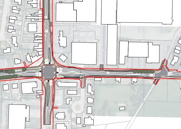 Haalbaarheidsstudie - voorontwerp N42 - kruispunt Bourgondisch Kruis