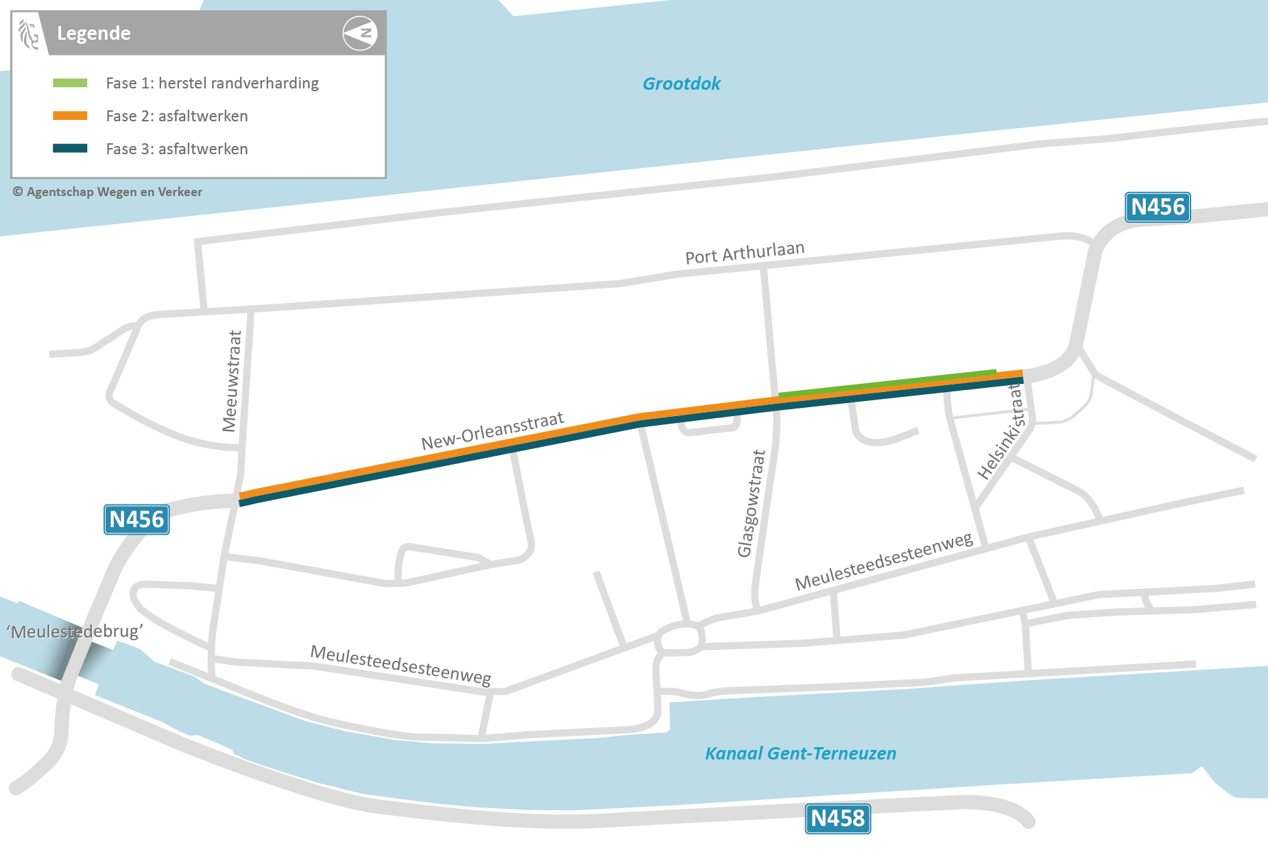 faseringsplan structureel onderhoud New Orleansstraat