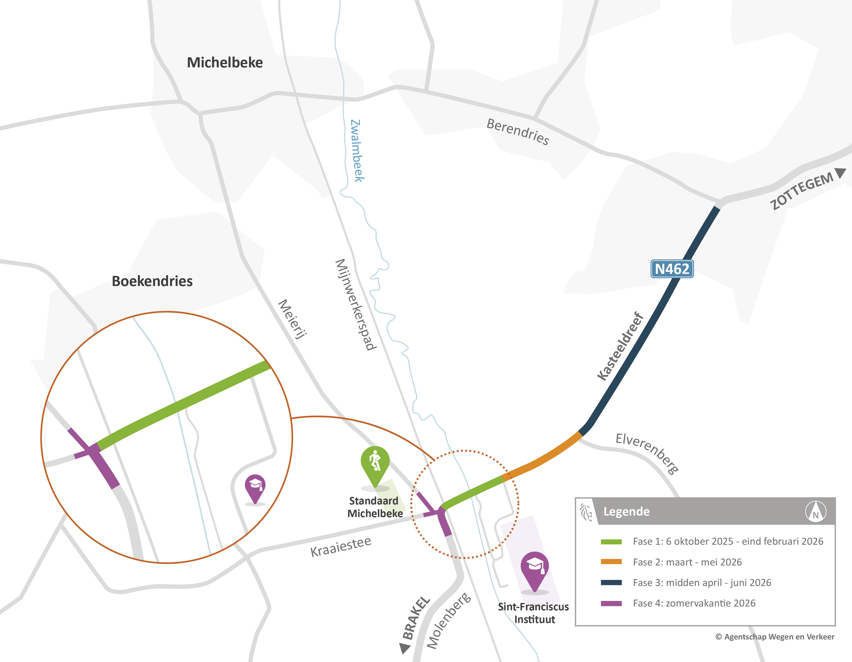 Faseringskaart Brakel