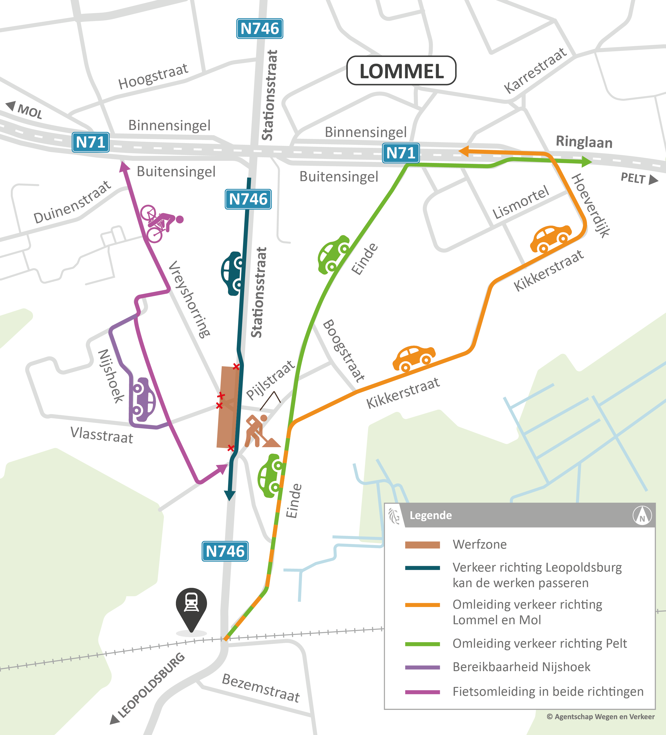 N746 Stationsstraat x Pijlstraat Lommel - fase2