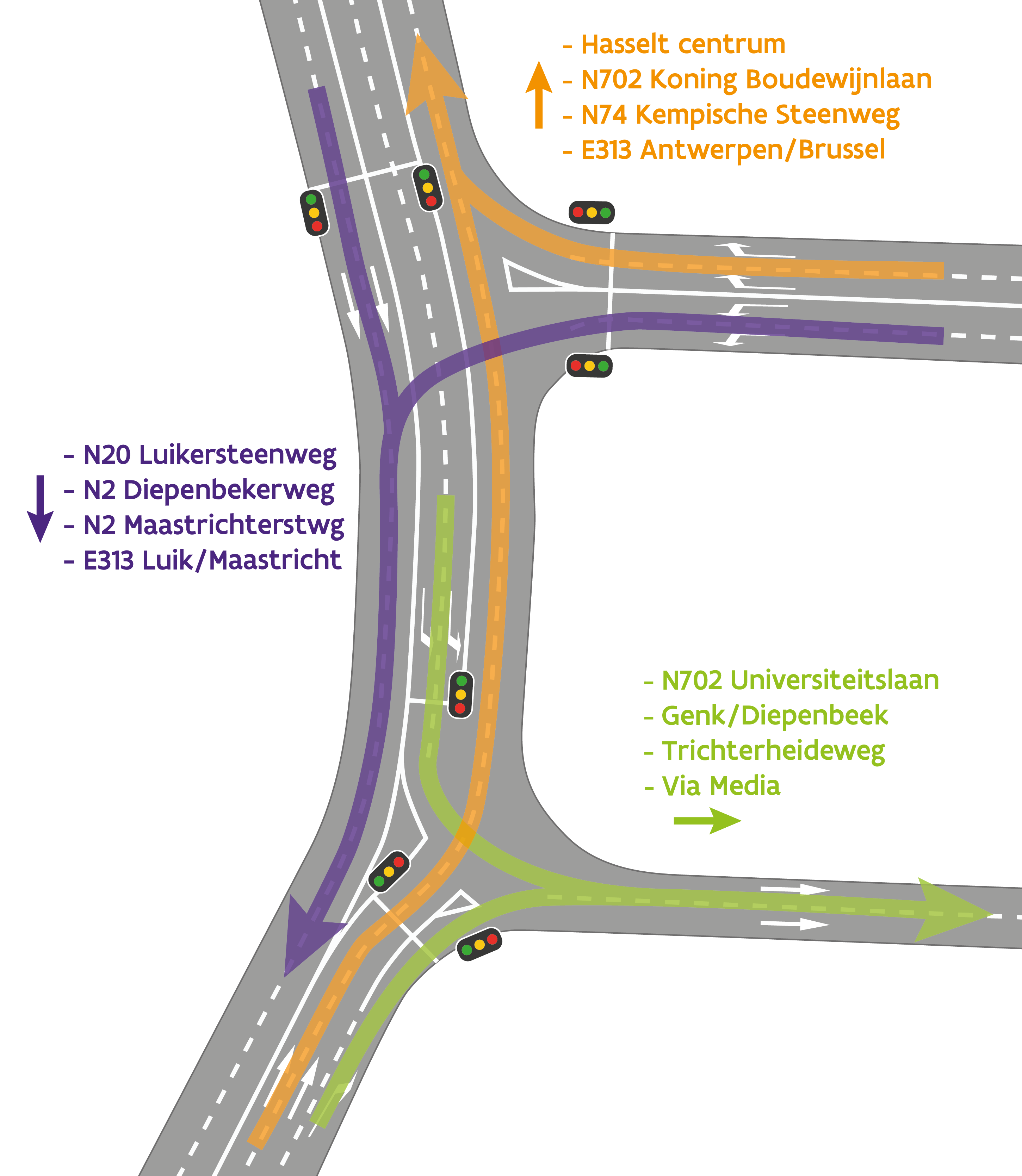 R71xN702: verkeer Grote Ring