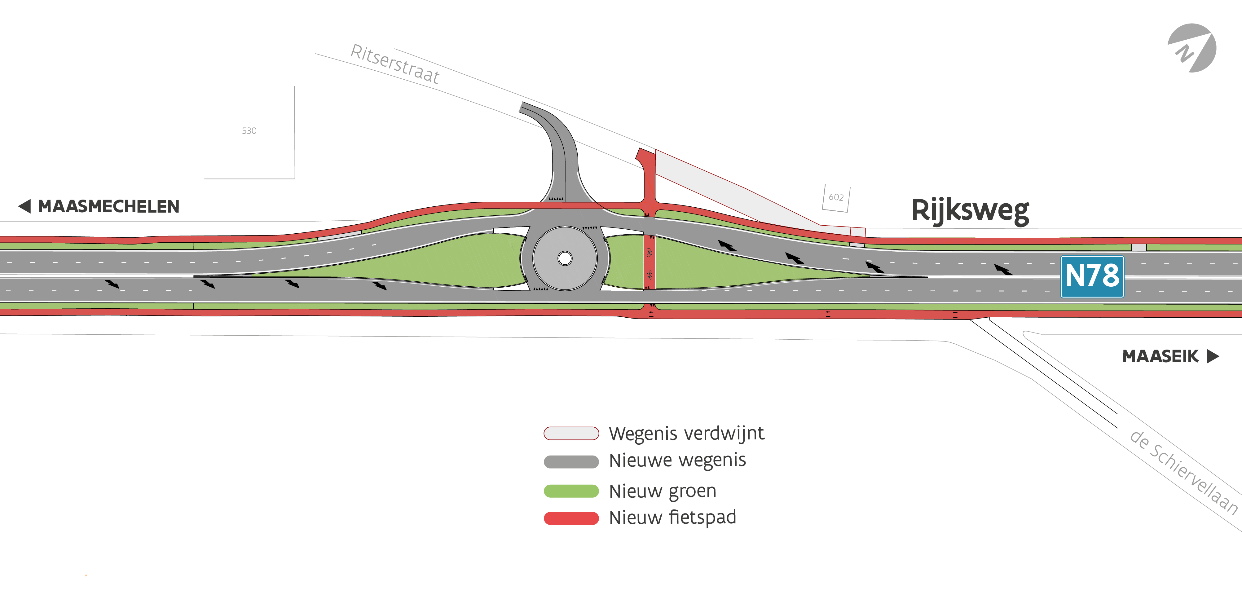 N78 Rijksweg ontwerpplan