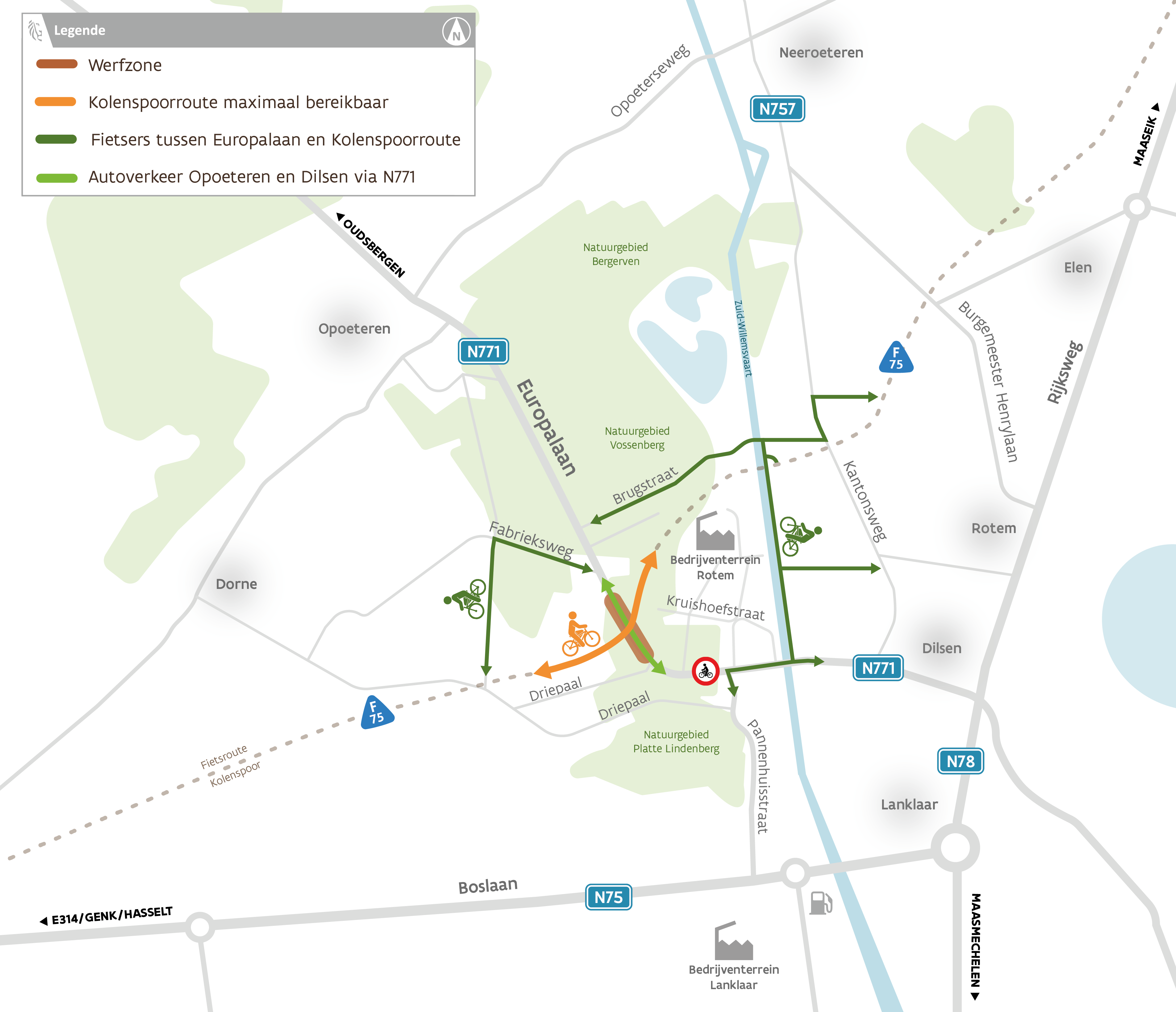 N771 Vossenberg - auto en fietsers najaar 2021 N771 Vossenberg - auto en fietsers najaar 2021
