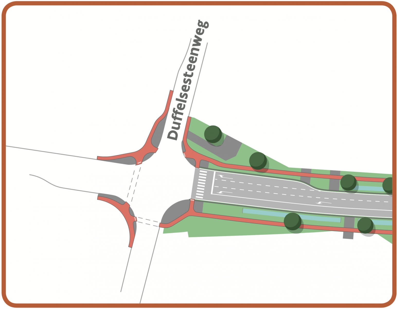 N1 Kontich kruispunt Duffelsesteenweg N1 Kontich kruispunt Duffelsesteenweg
