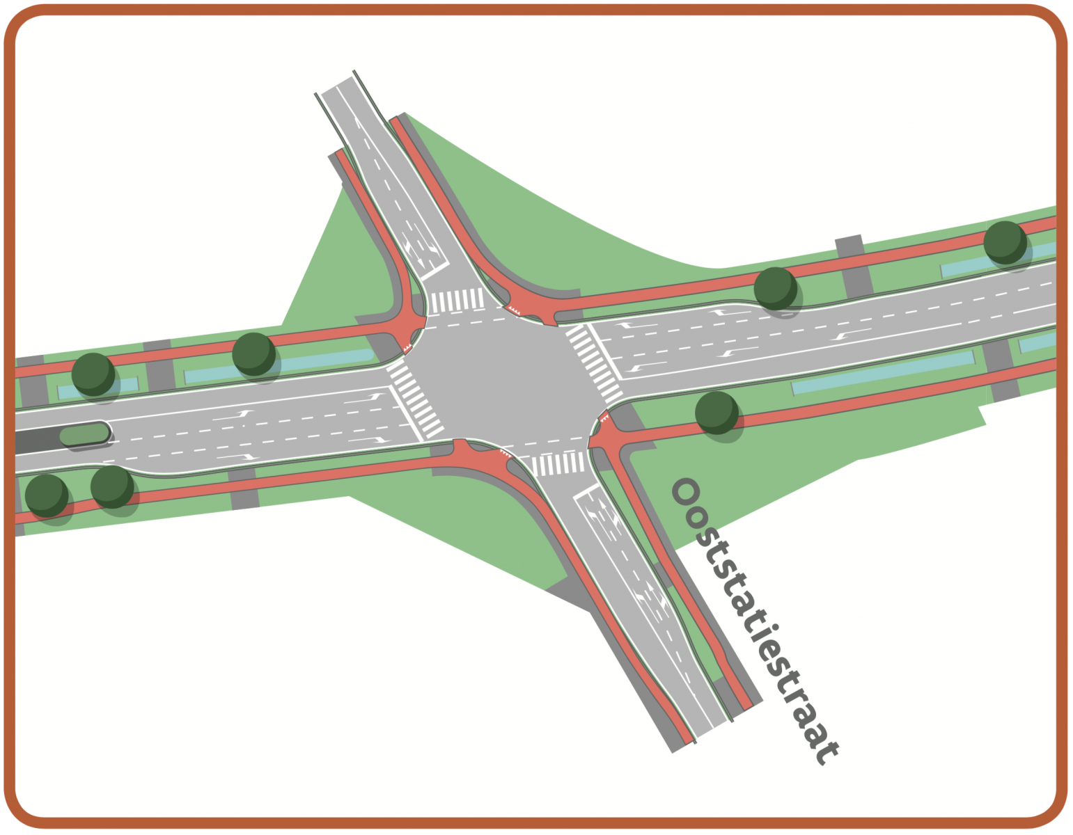 N1 Kontich kruispunt Ooststatiestraat N1 Kontich kruispunt Ooststatiestraat