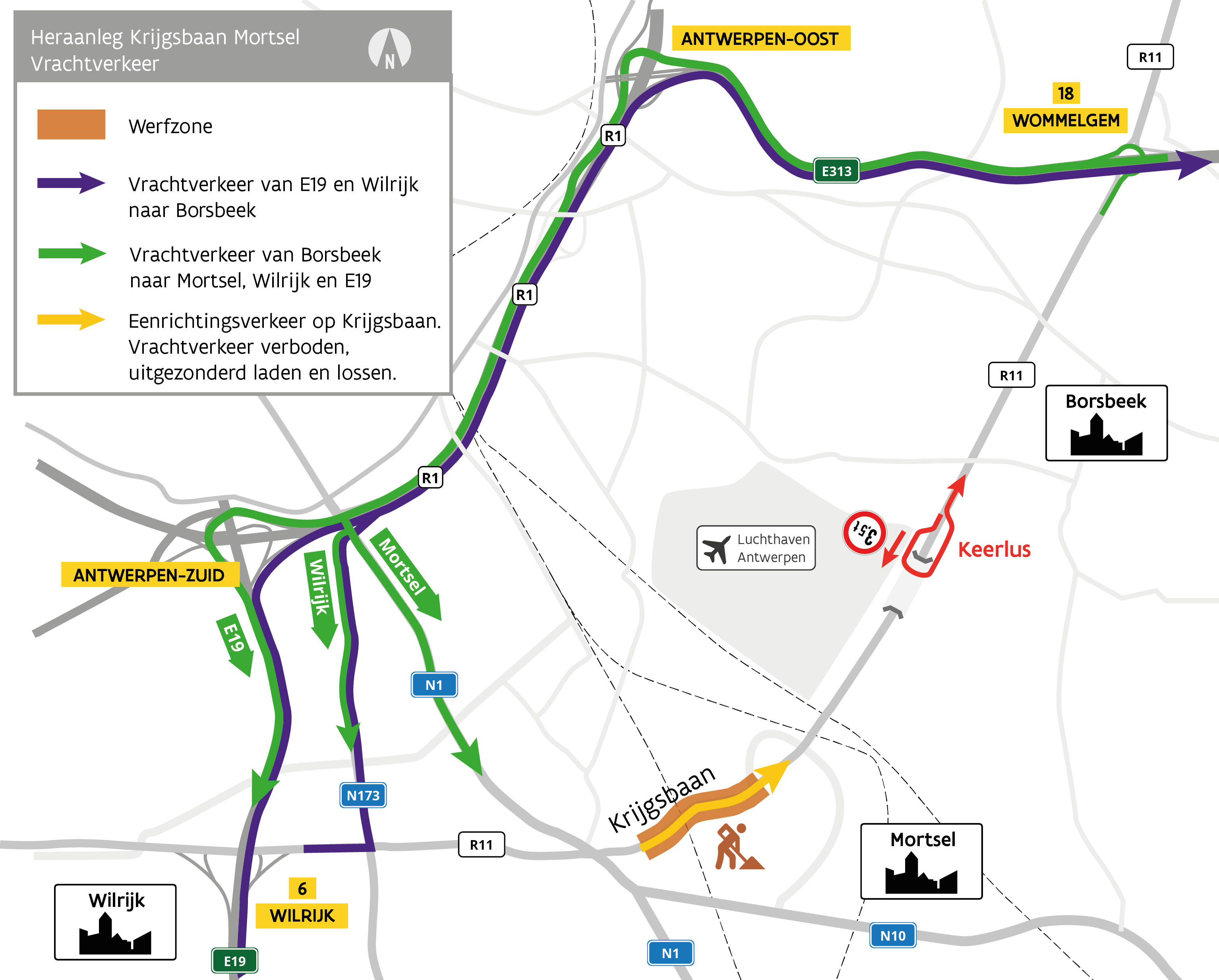 Omleiding vrachtverkeer