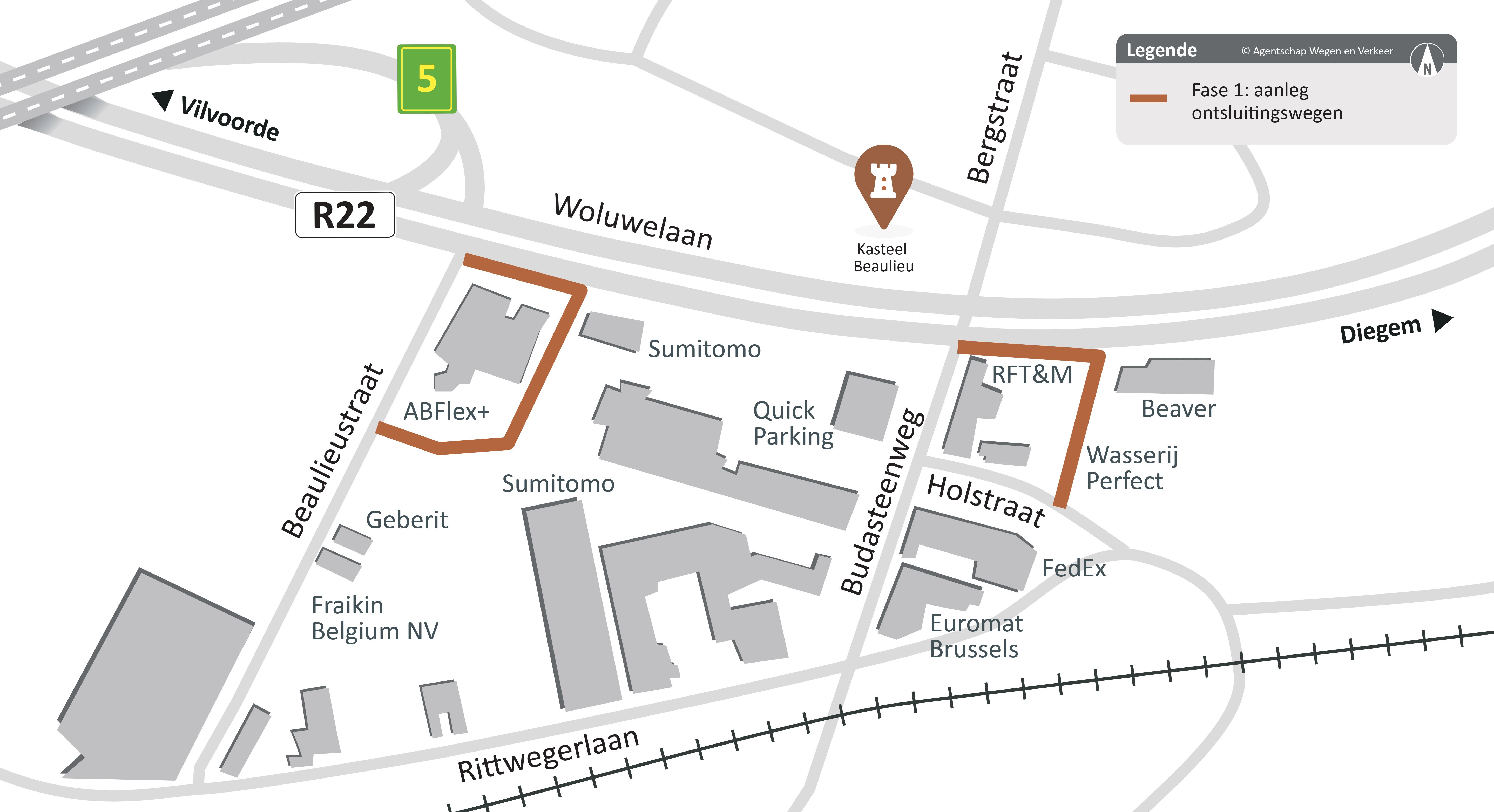 R22 Herinrichting Woluwelaan - fase 1