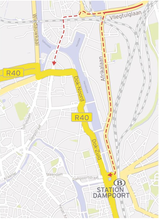 schema stadsring voor Verapazbrug schema stadsring voor Verapazbrug