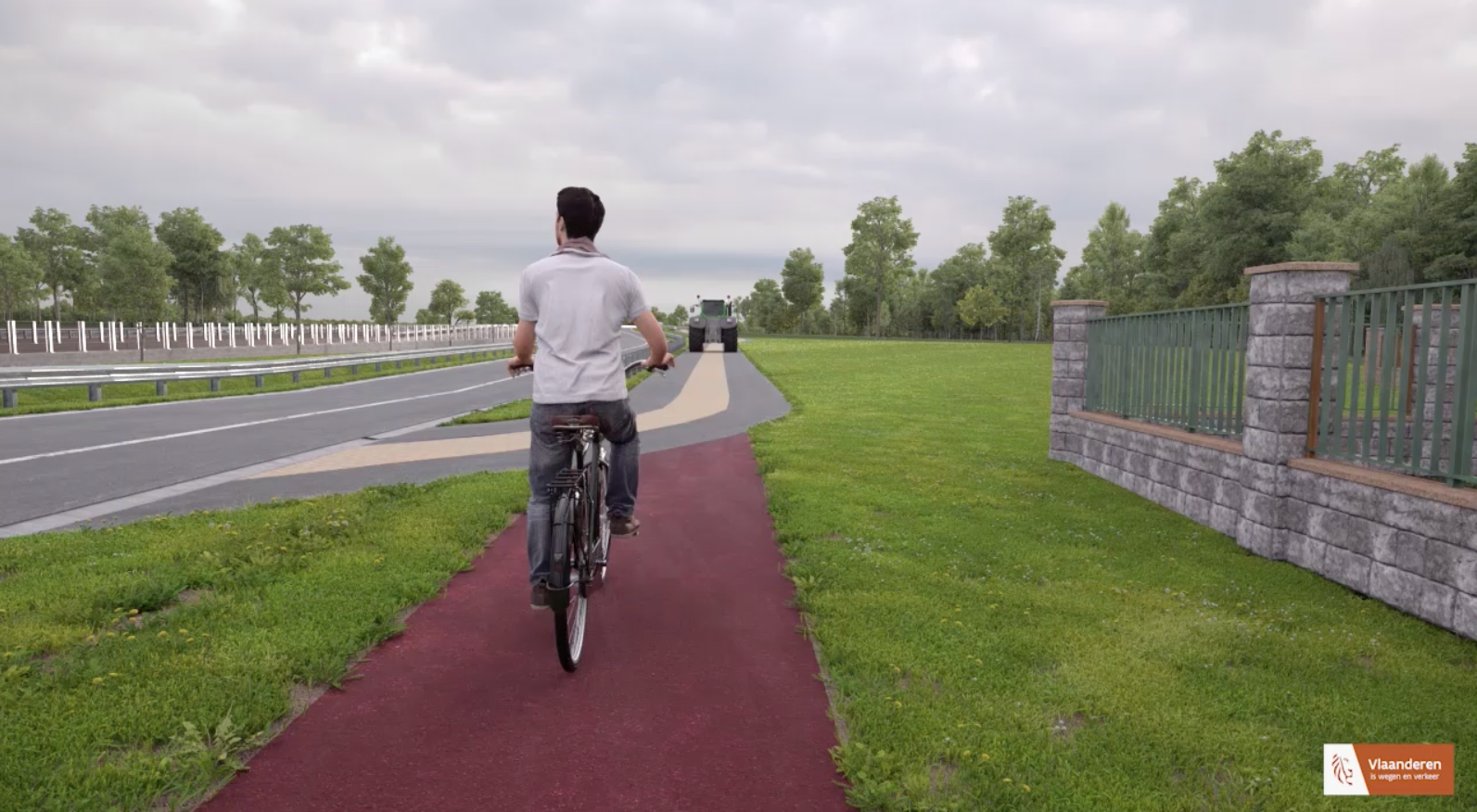 toekomstbeeld van oostzijde van de nieuwe N42 komt tussen Vossenhoek en de Gentweg (N42b) toekomstbeeld van oostzijde van de nieuwe N42 komt tussen Vossenhoek en de Gentweg (N42b)