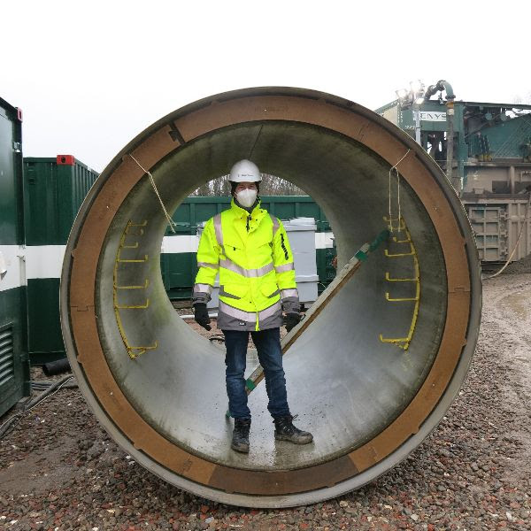 Tunnel onder Wolvertemsesteenweg (Grimbergen): spectaculaire werken voor aanleg riolering