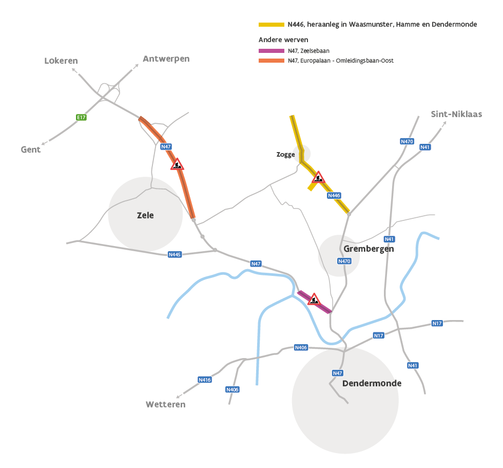 Werven in de buurt van Waasmunster, Hamme en Dendermonde Werven in de buurt van Waasmunster, Hamme en Dendermonde
