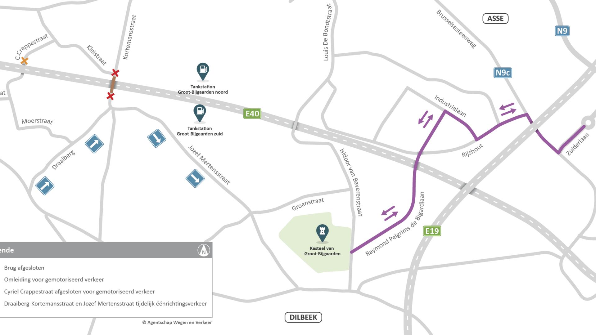Fase 1 - doorgaand verkeer 