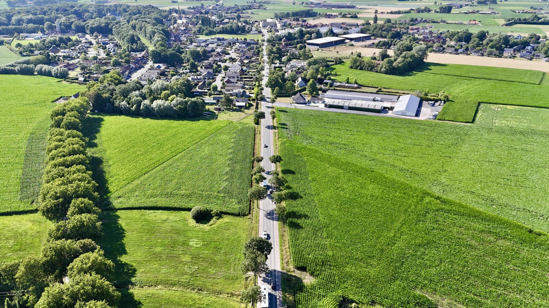 N8 tussen Brielen en Elverdinge