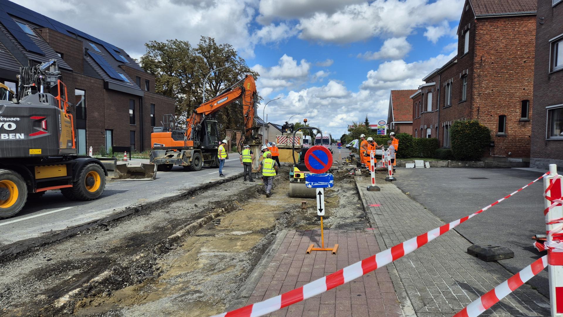 herstelling Aarschotsesteenweg