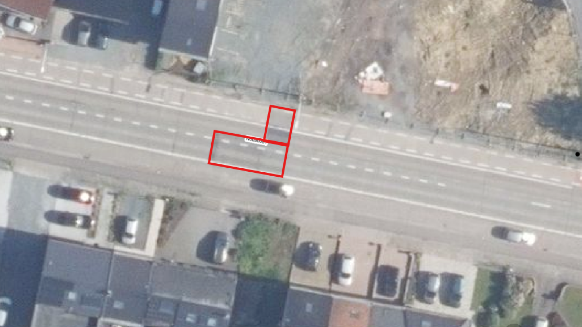 Zone 4 van de herstellingswerken op de Gentsesteenweg in Asse