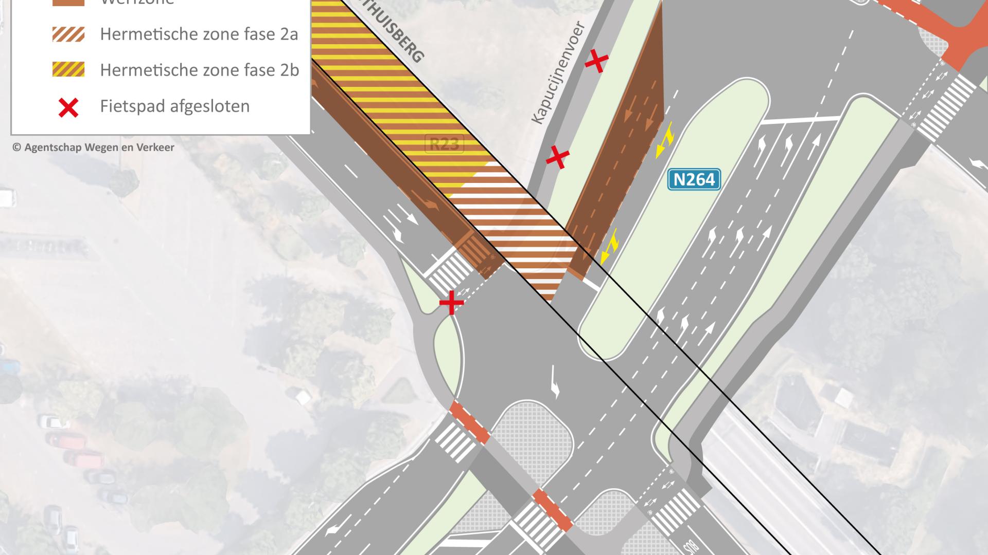 Asbestsanering brug Kapucijnenvoer: fase 2