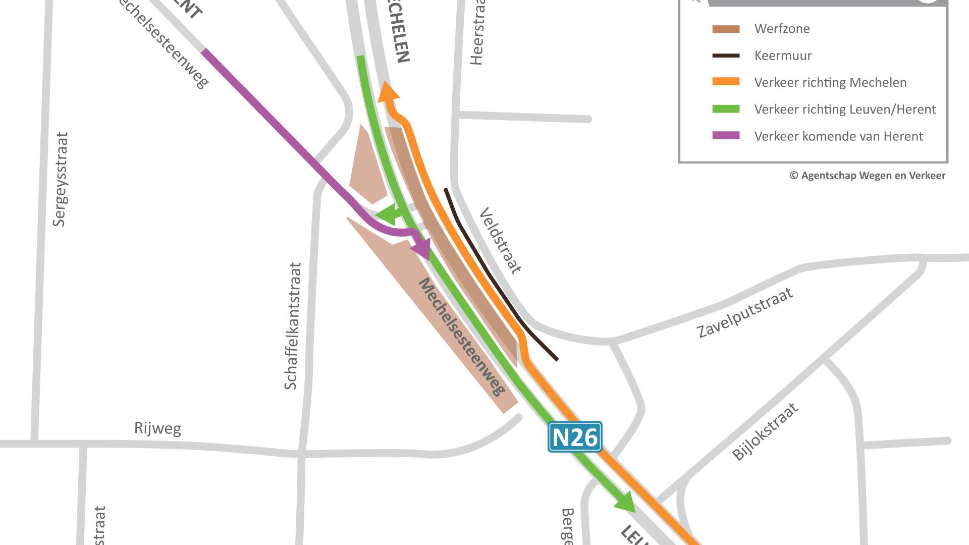 N26-Herent_Omleidingskaart 