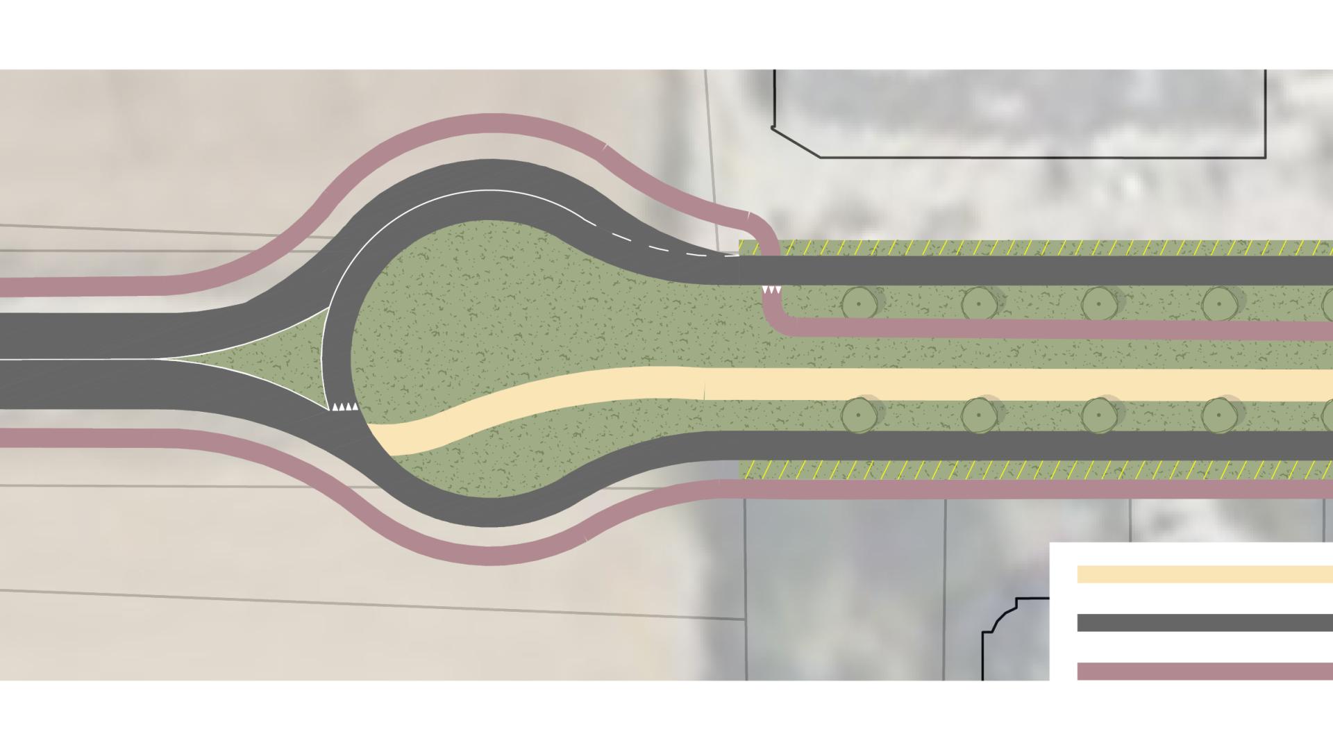 Keerlus aan kant Kortenberg