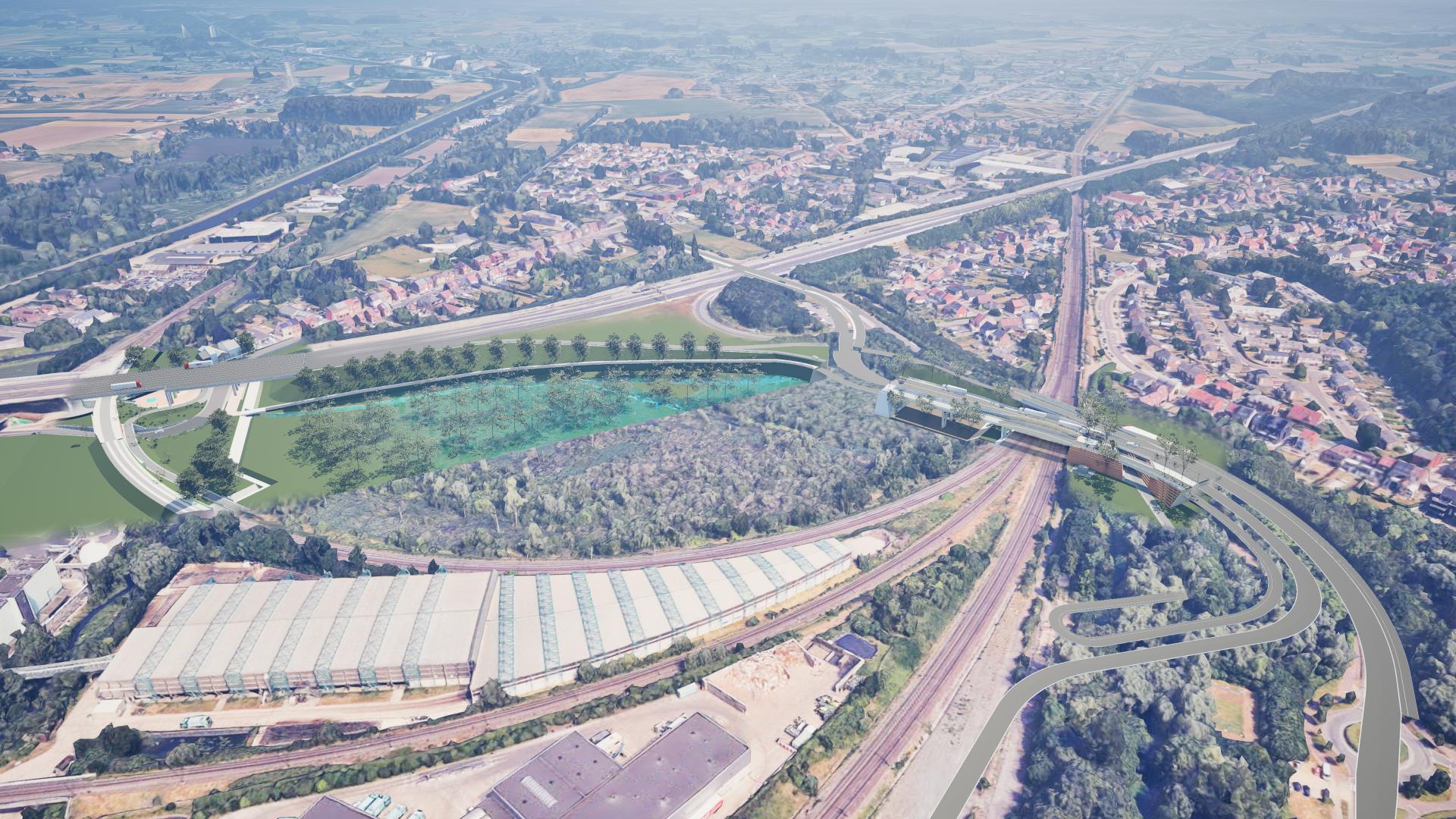toekomstbeeld - luchtfoto