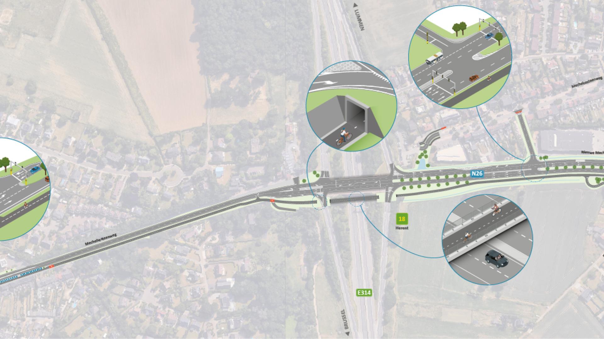 Ontwerpplan Mechelsesteenweg