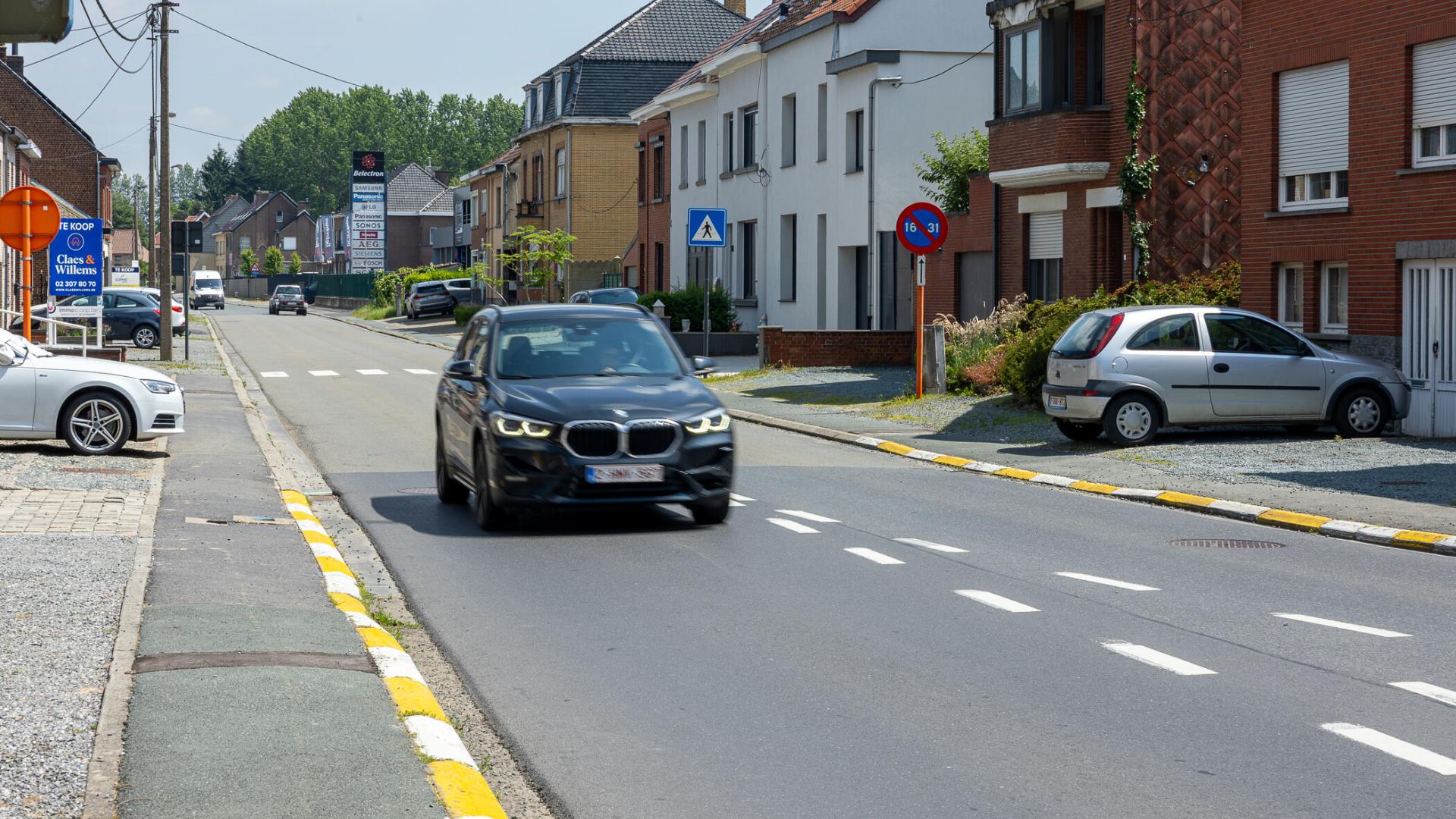 Situatie voor de werken 