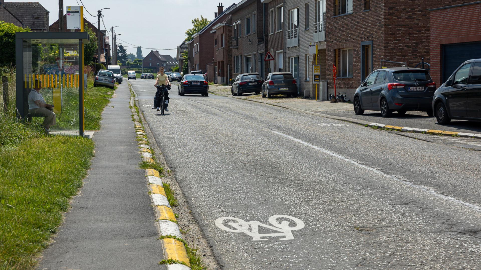 Situatie voor de werken 