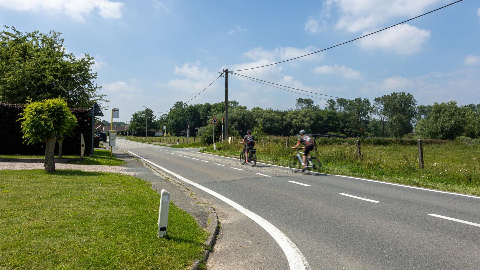 Situatie voor de werken 