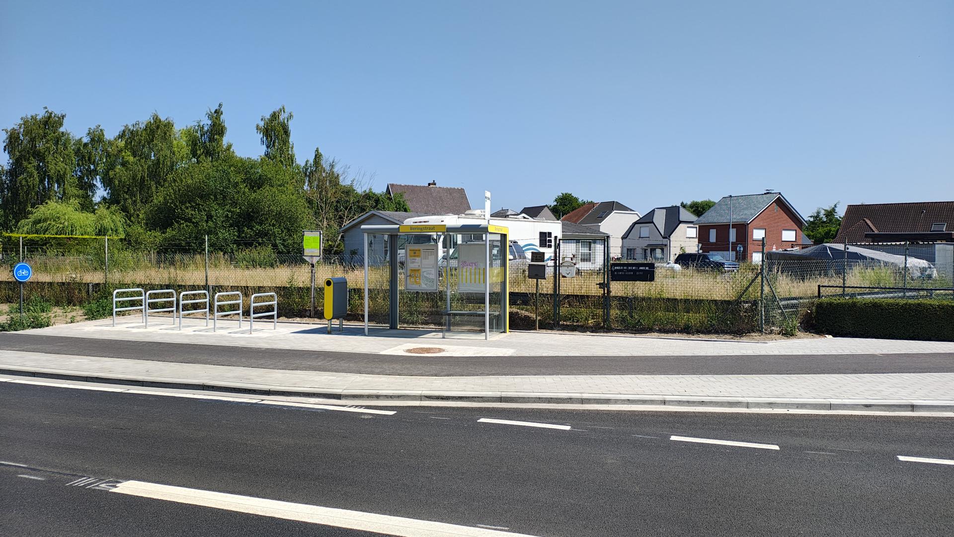 Aanleg veilige fietsoversteekplaatsen aan Beringstraat - 5