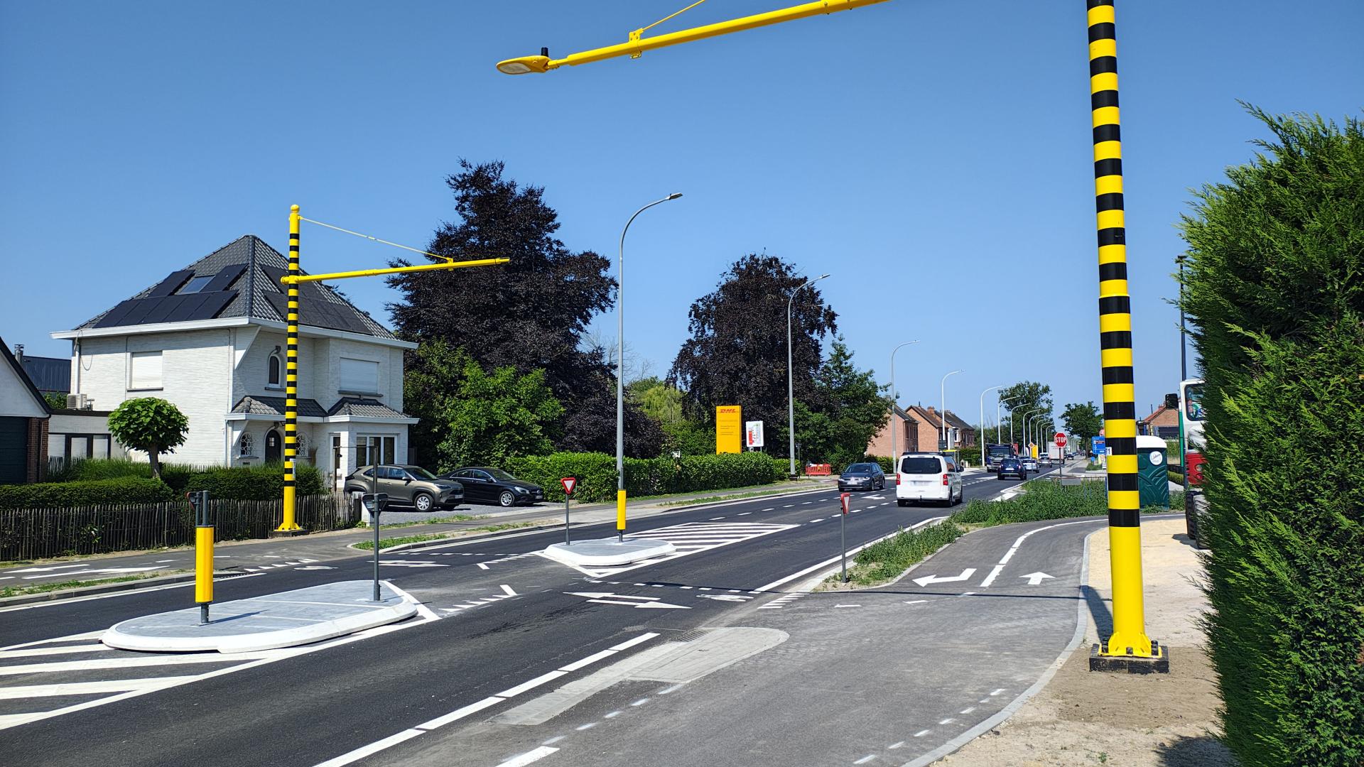 Aanleg veilige fietsoversteekplaatsen aan Beringstraat - 3