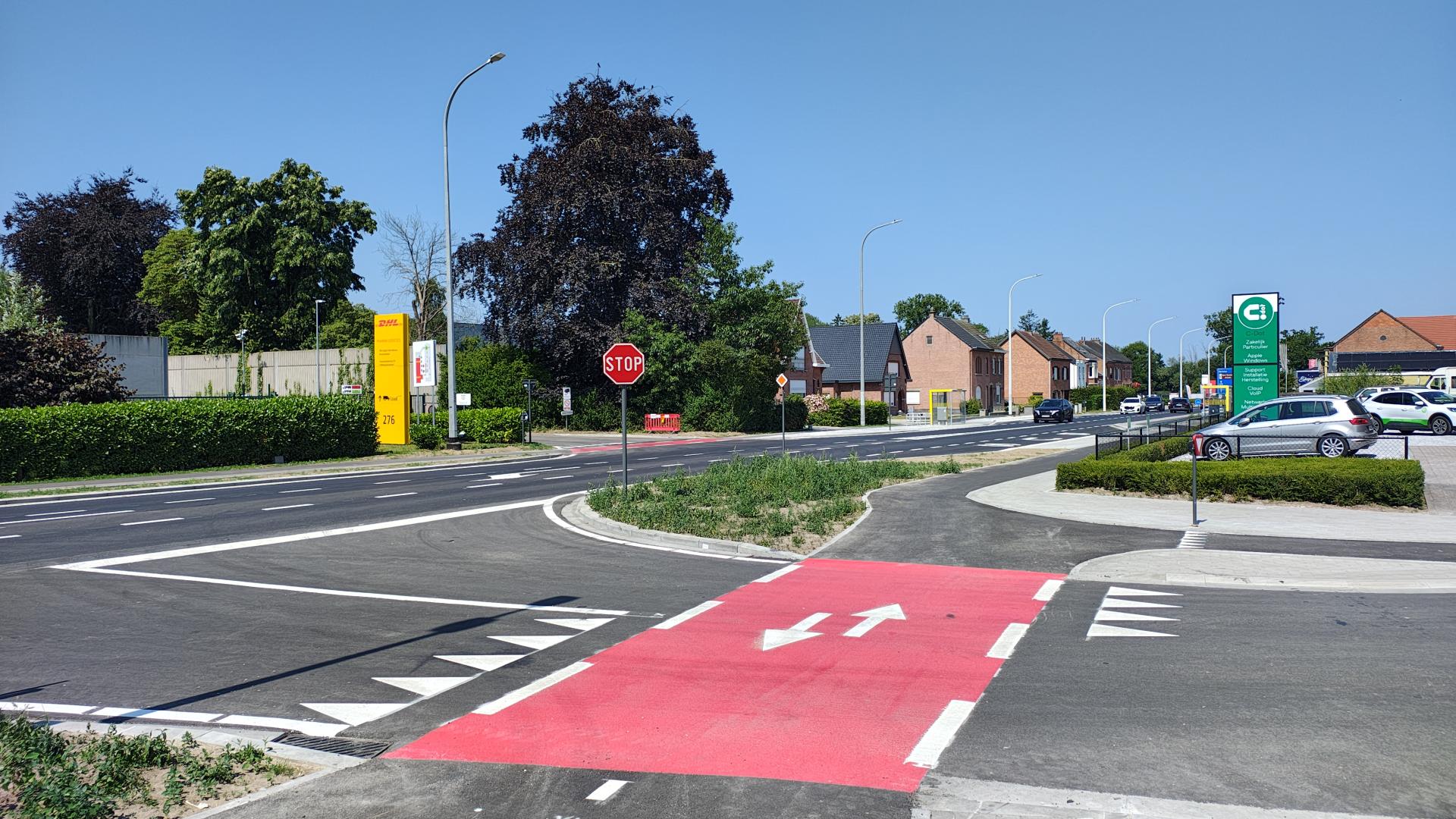 Aanleg veilige fietsoversteekplaatsen aan Beringstraat - 6