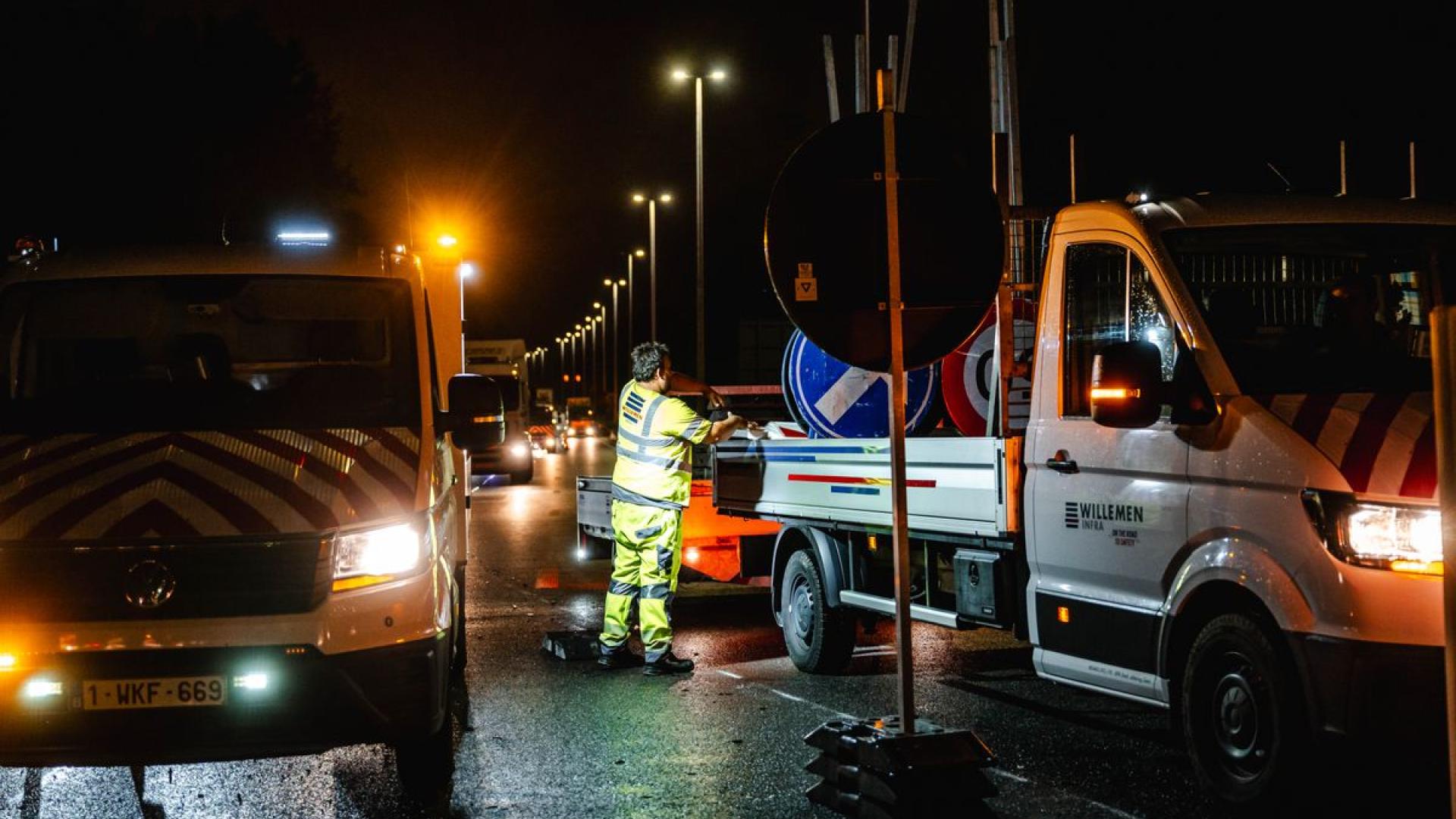 Einde van de werken aan 12 brugvoegen Kraainem_1