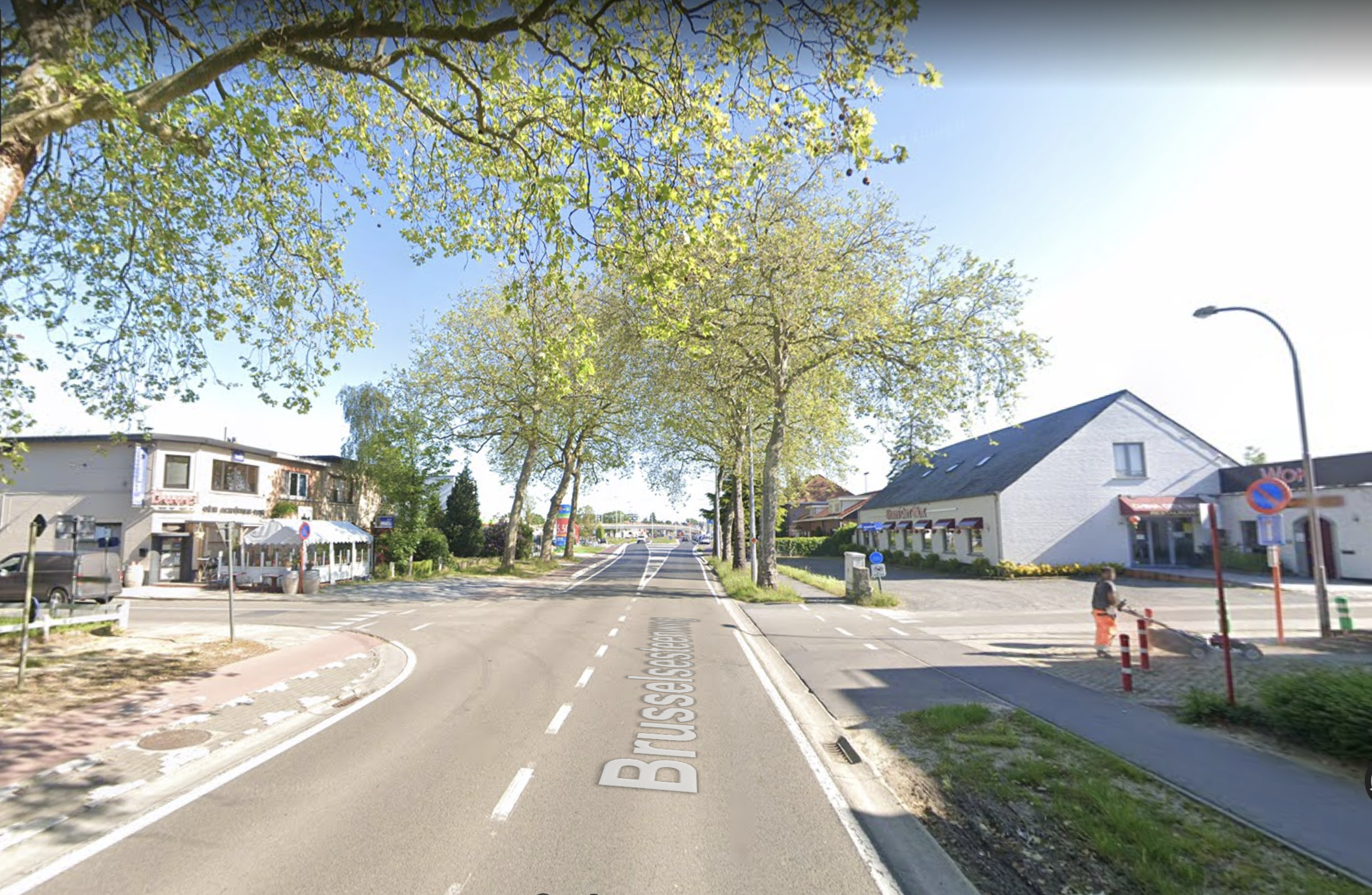 Brusselsesteenweg x Abeelstraat: beeld van streetview 3