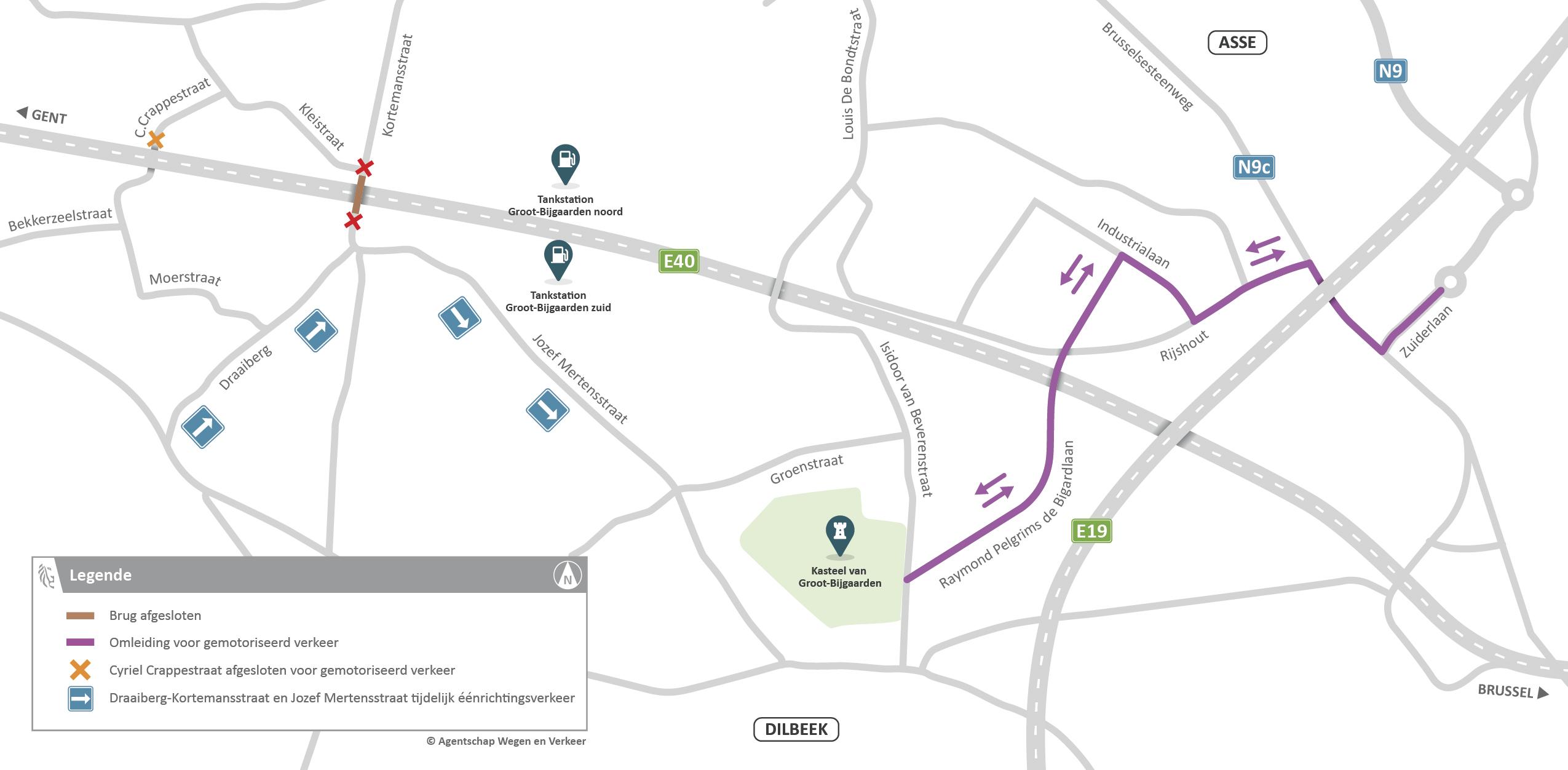 Fase 1 - doorgaand verkeer 