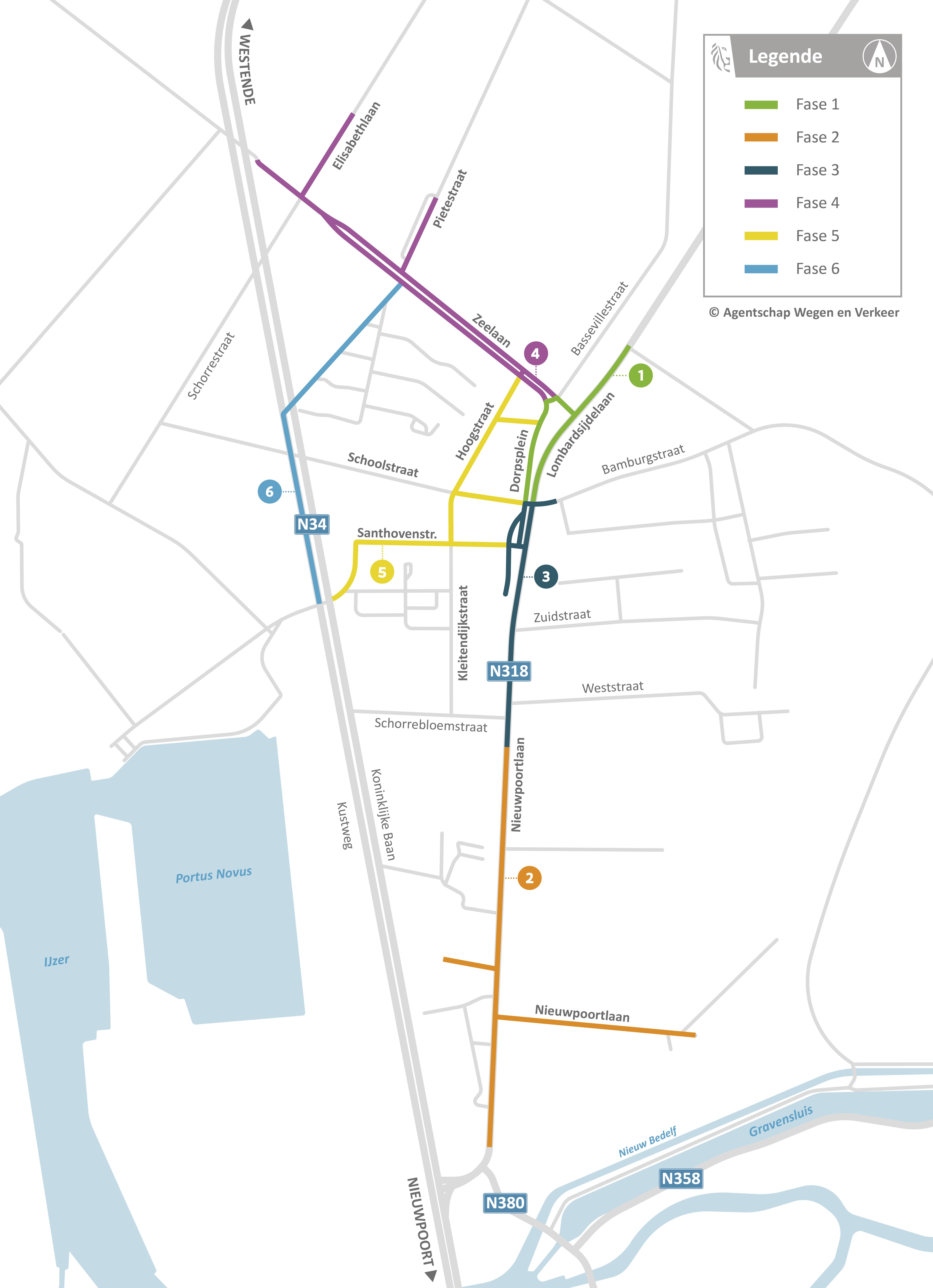 Faseringskaart Lombardsijde