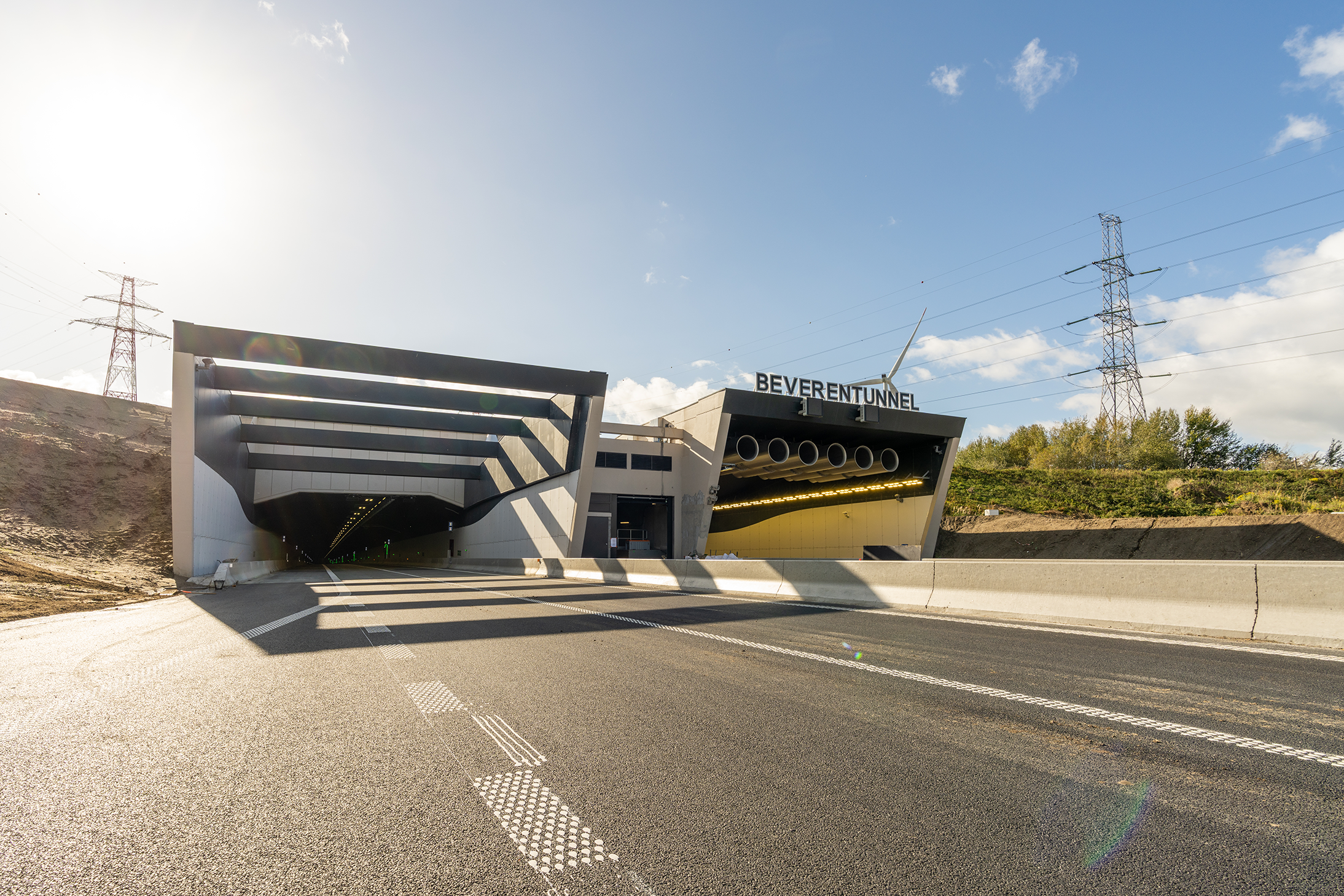 Beverentunnel - vernieuwde tunnelkoker