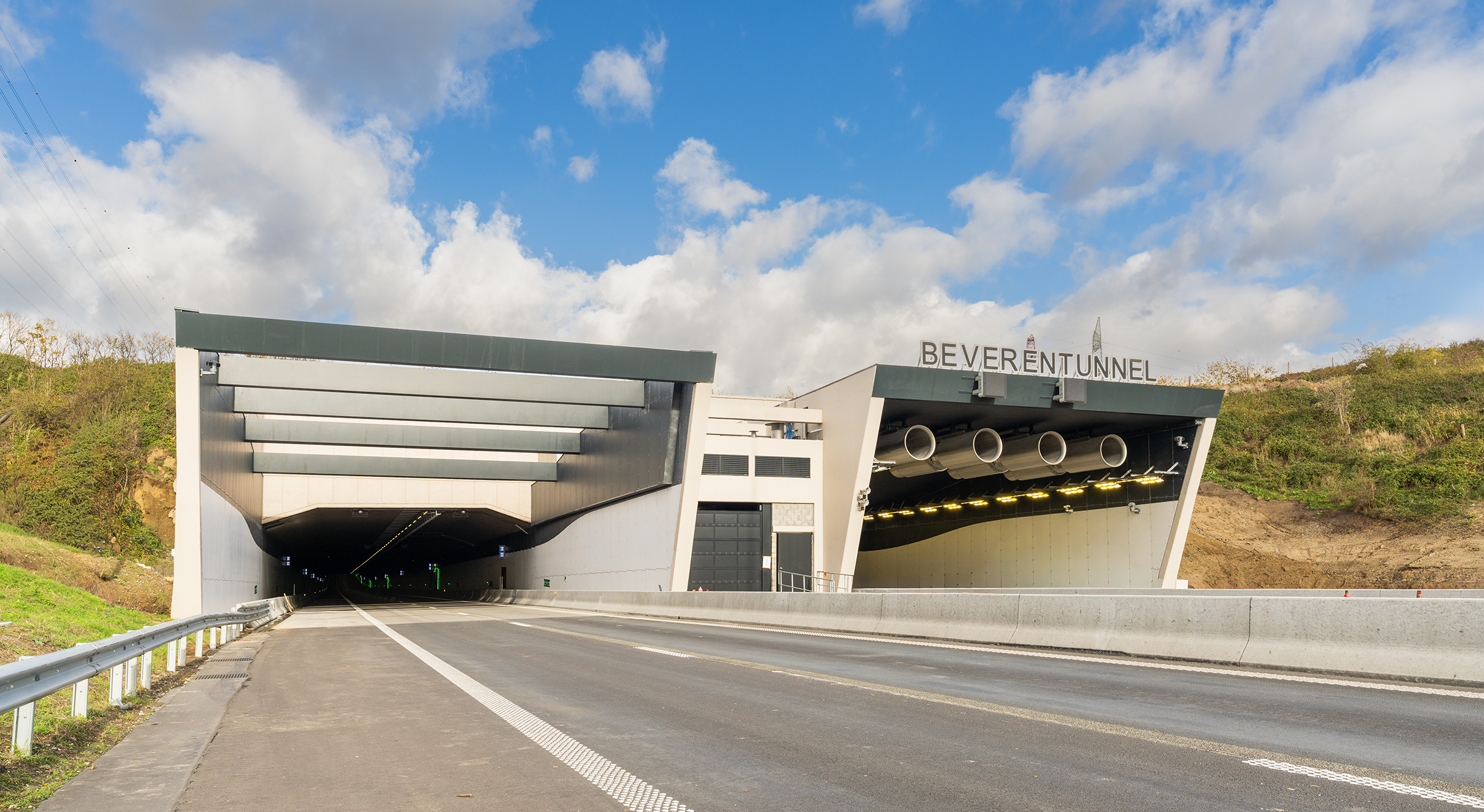 Beverentunnel - vernieuwde tunnelkoker