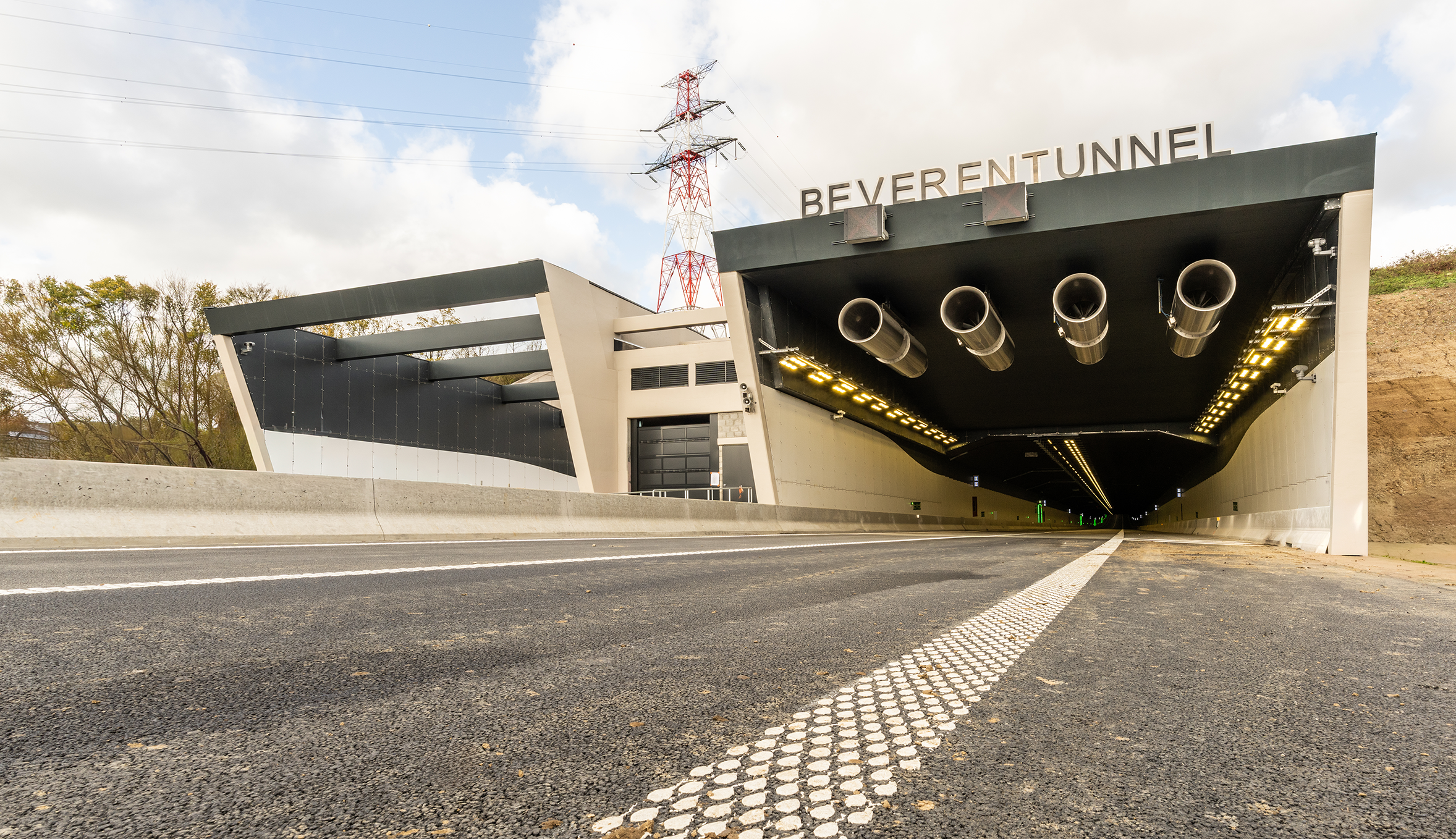 Beverentunnel - vernieuwde tunnelkoker