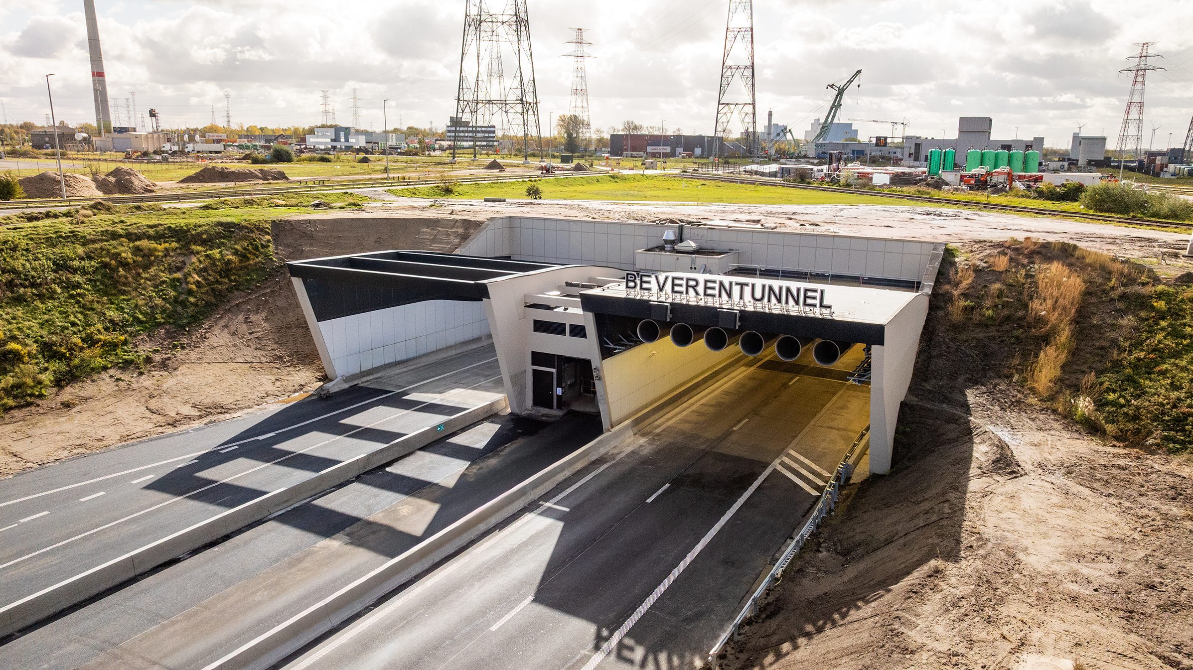Beverentunnel - vernieuwde tunnelkoker