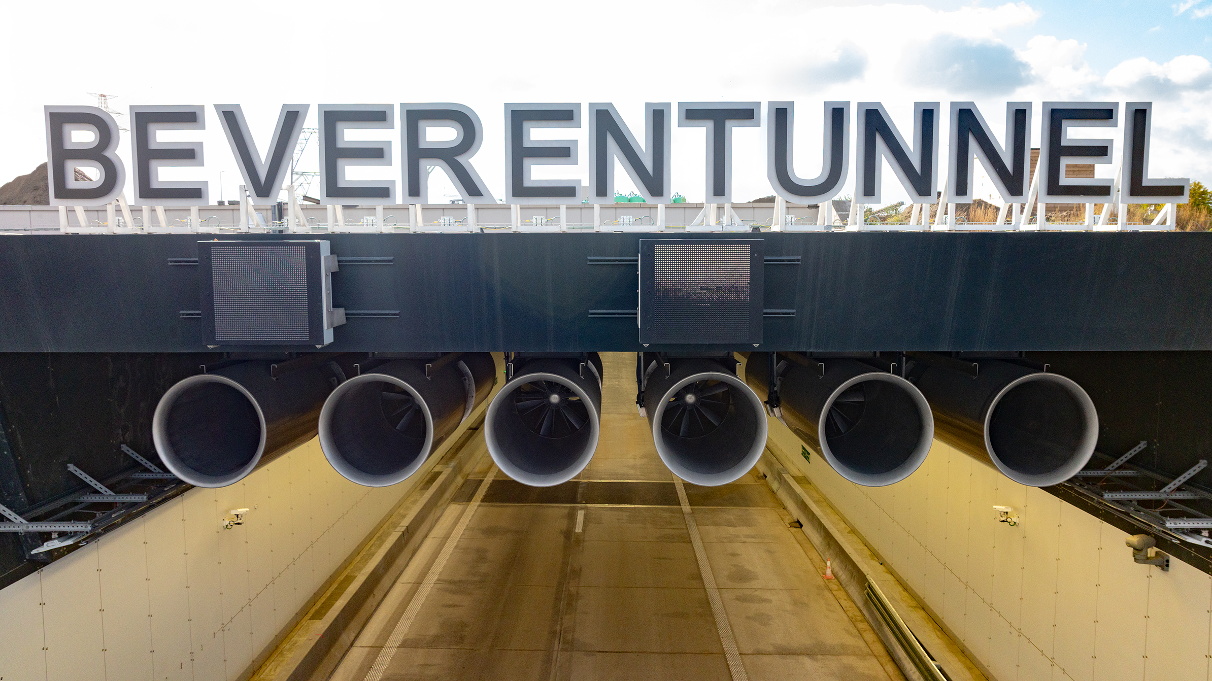 Beverentunnel - vernieuwde tunnelkoker