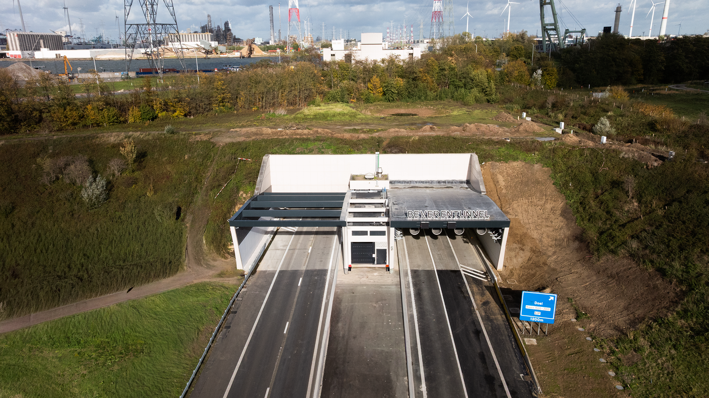 Beverentunnel - vernieuwde tunnelkoker