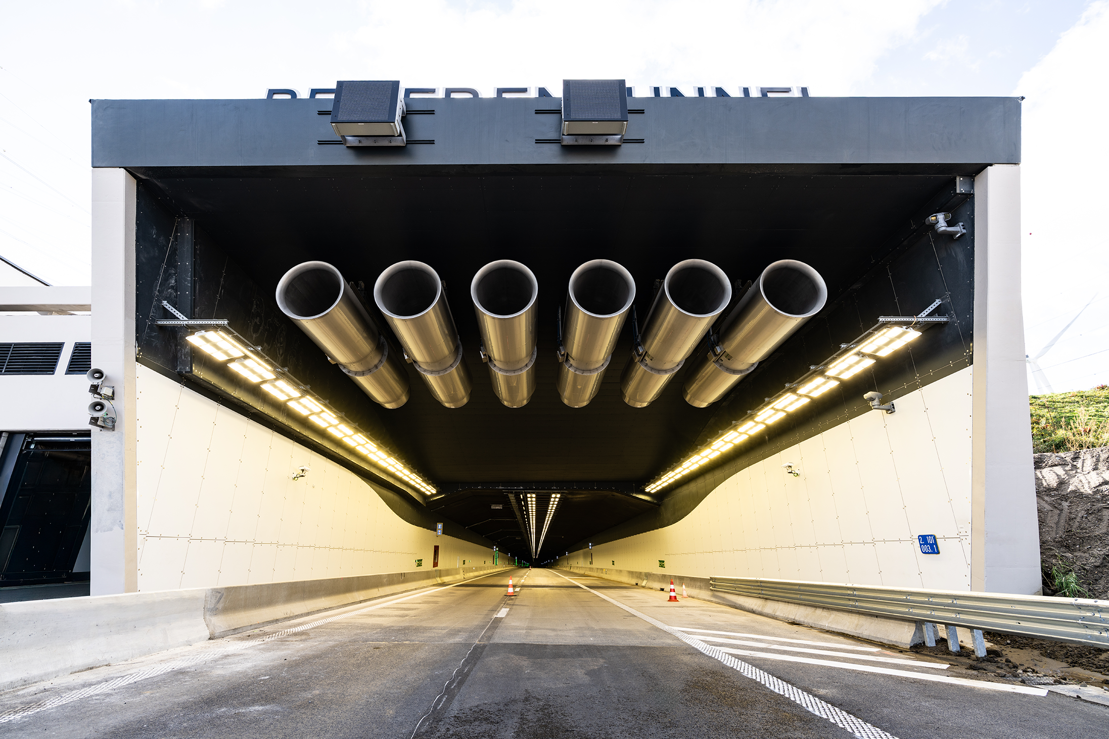 Beverentunnel - vernieuwde tunnelkoker