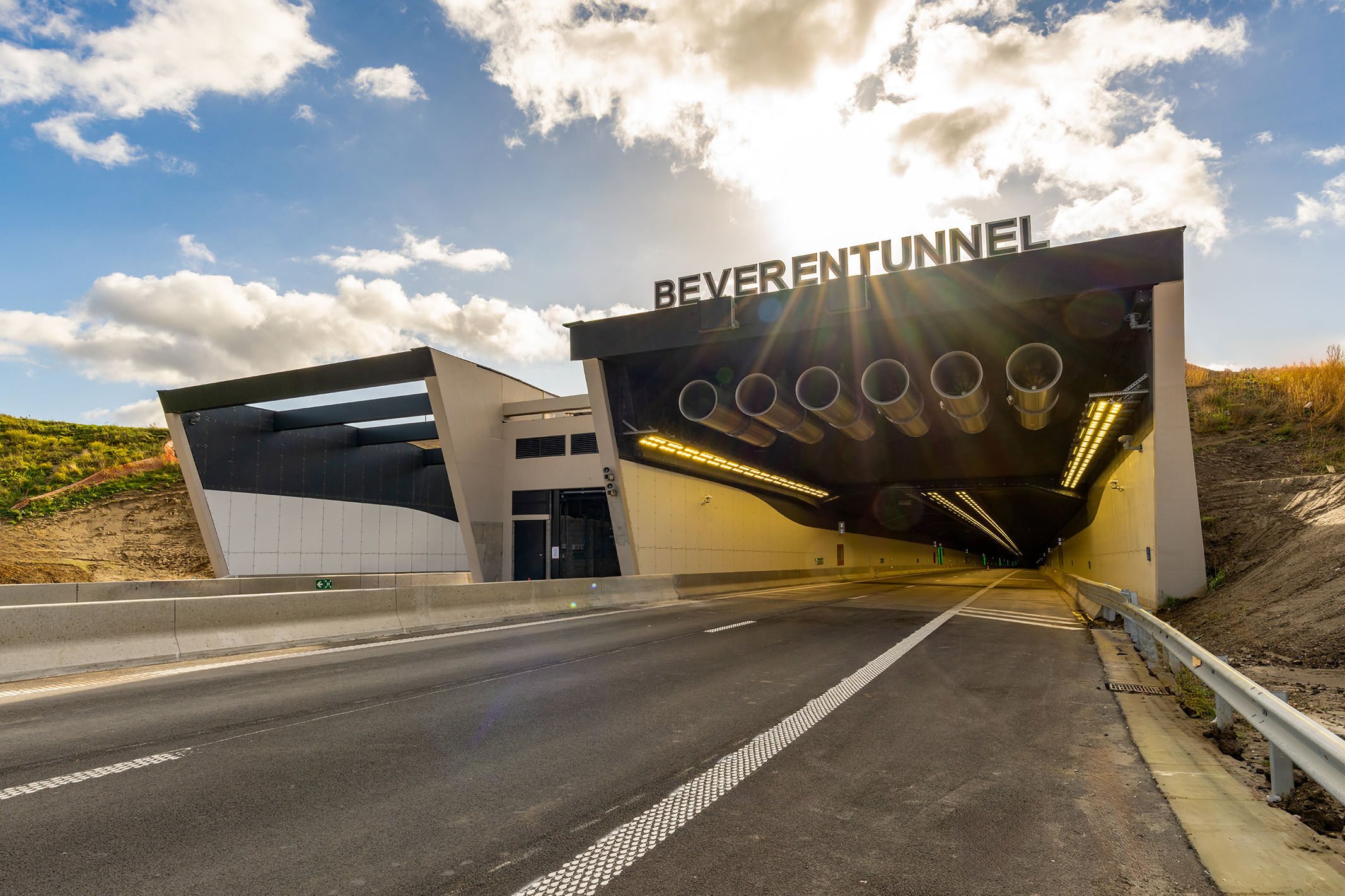 Beverentunnel - vernieuwde tunnelkoker