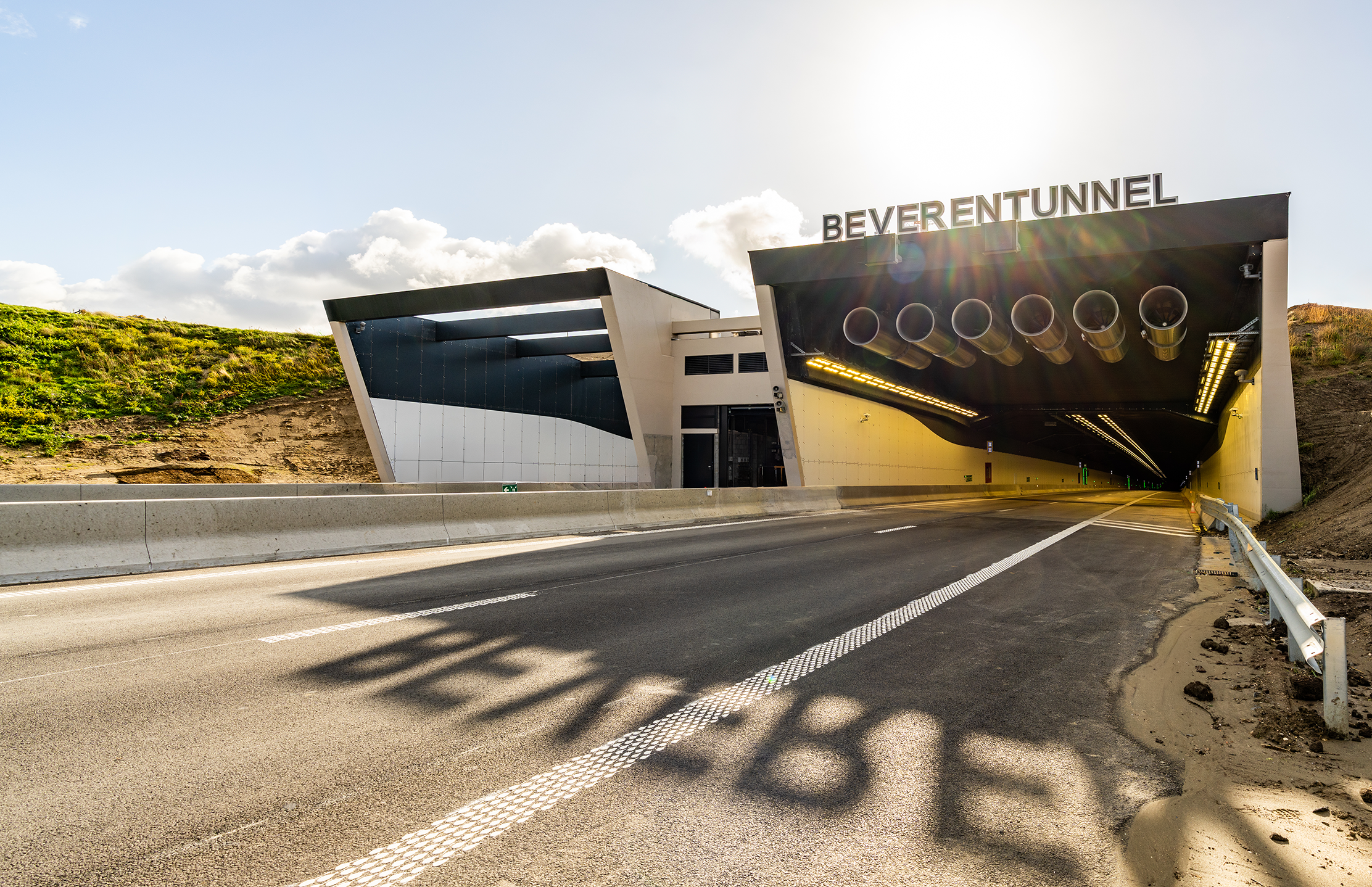 Beverentunnel - vernieuwde tunnelkoker