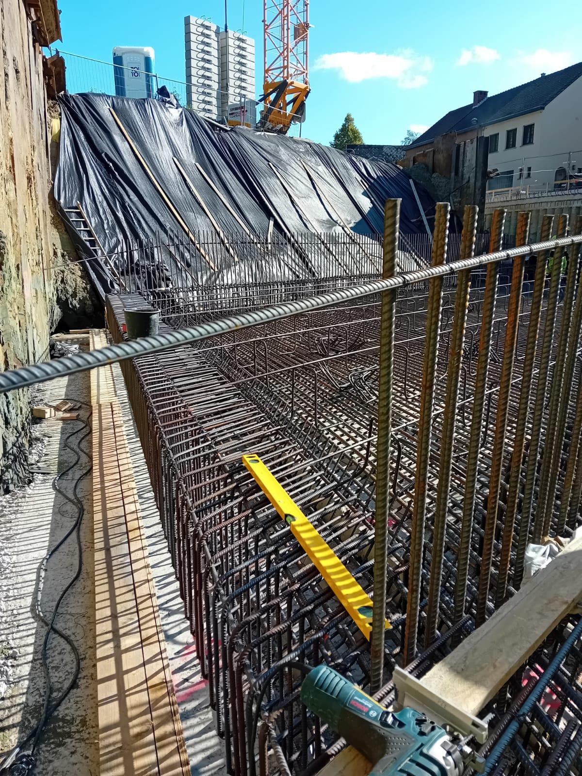 Bouw fietstunnel onder N171 aan kant Rubensstraat