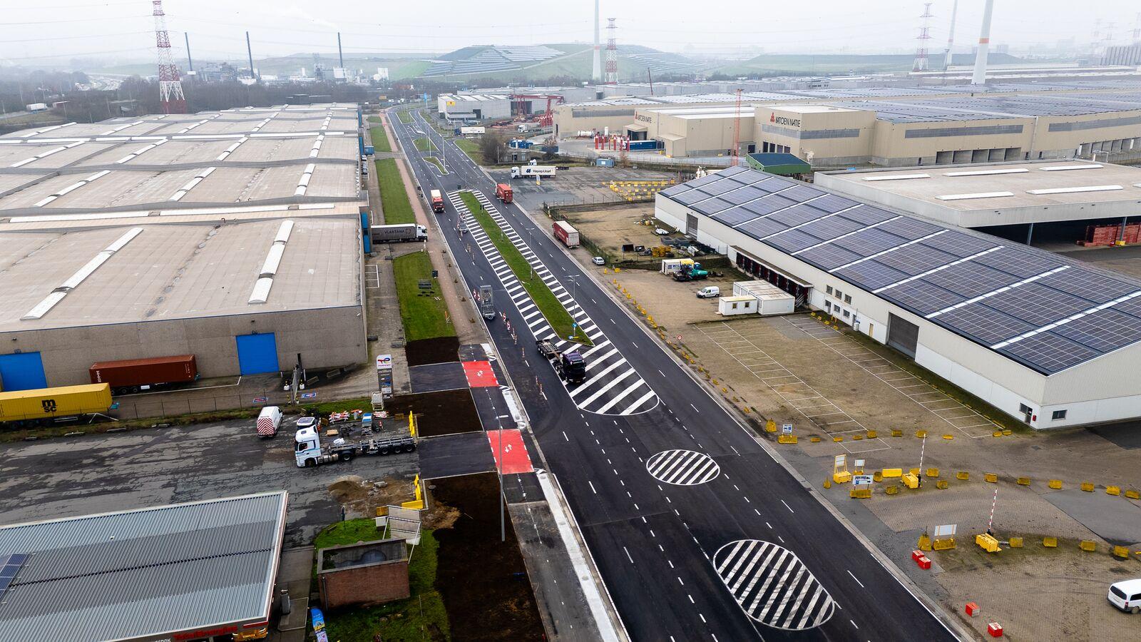 Herinrichting kruispunt Antwerpsebaan (N180) x Laageind (N111) Stabroek-2