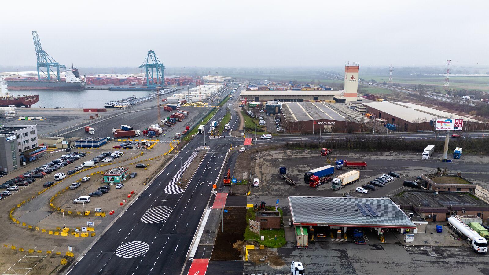 Herinrichting kruispunt Antwerpsebaan (N180) x Laageind (N111) Stabroek-8