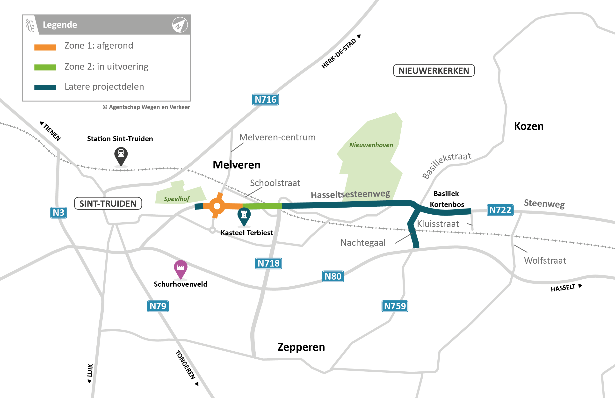 N722 Sint-Truiden_situeringsplan zone 2